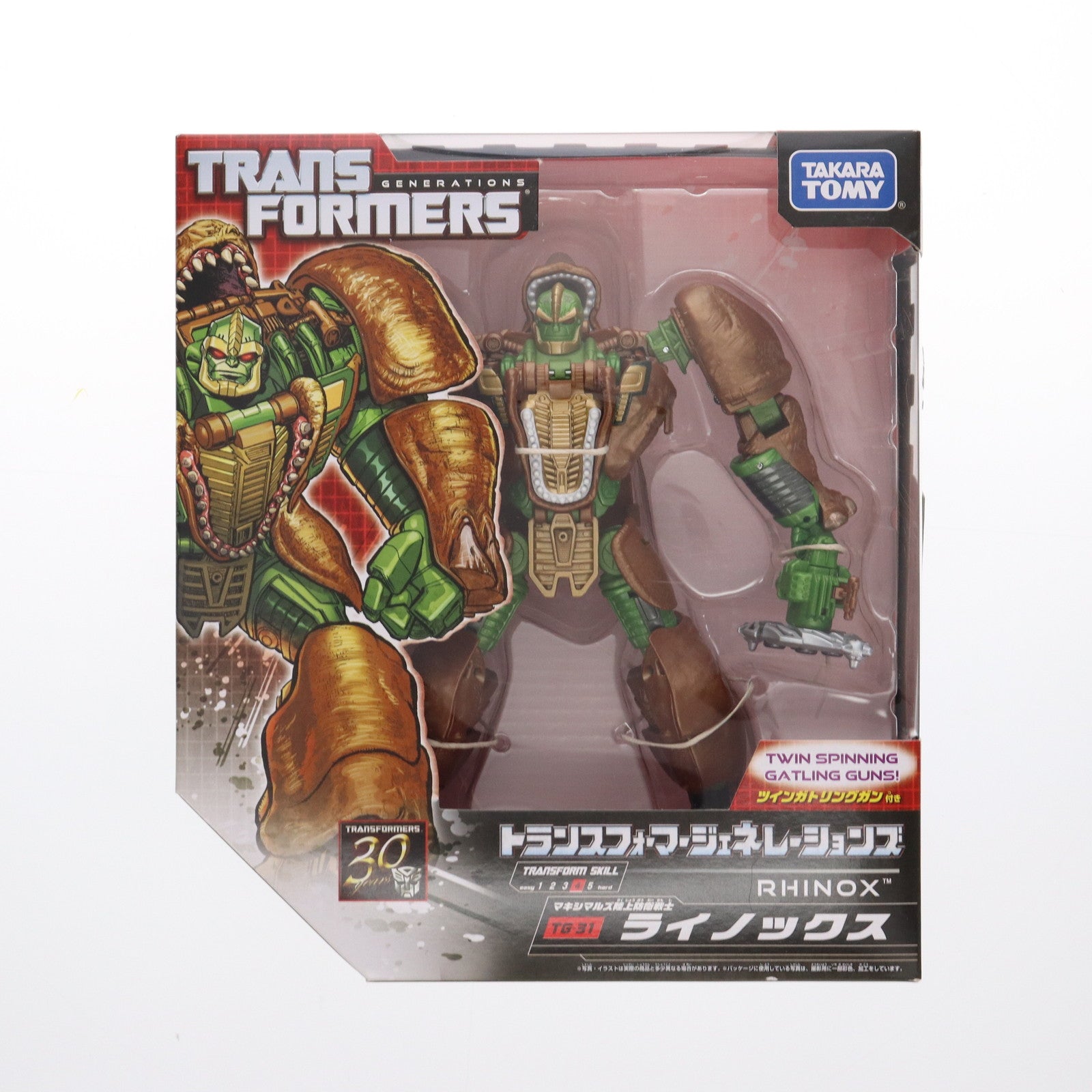 【中古即納】[TOY] トランスフォーマー ジェネレーションズ TG-31 ライノックス 完成トイ タカラトミー(20140228)