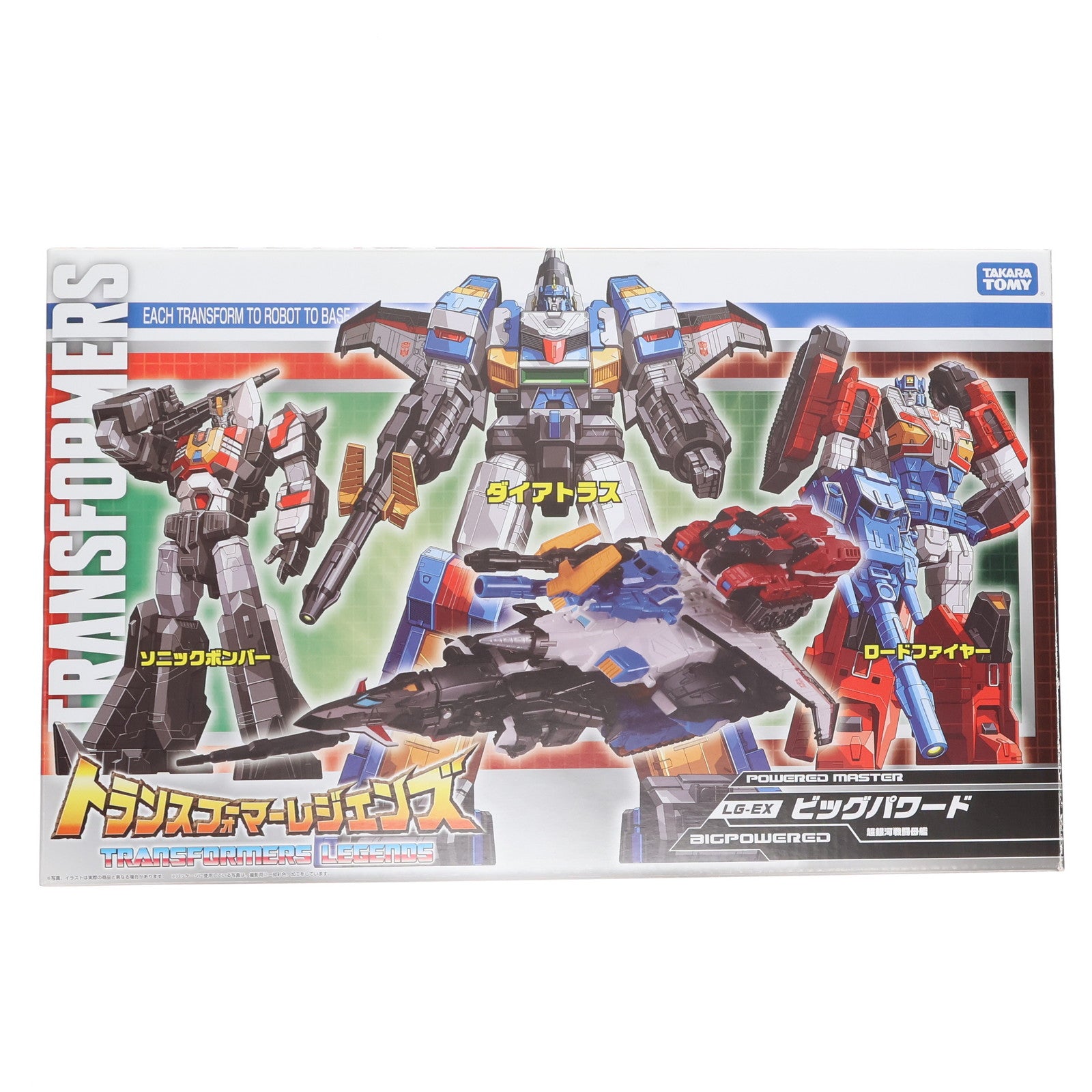 【中古即納】[TOY] タカラトミーモール限定 トランスフォーマーレジェンズ LG-EX ビッグパワード トランスフォーマーZ(ゾーン) 完成トイ タカラトミー(20190331)
