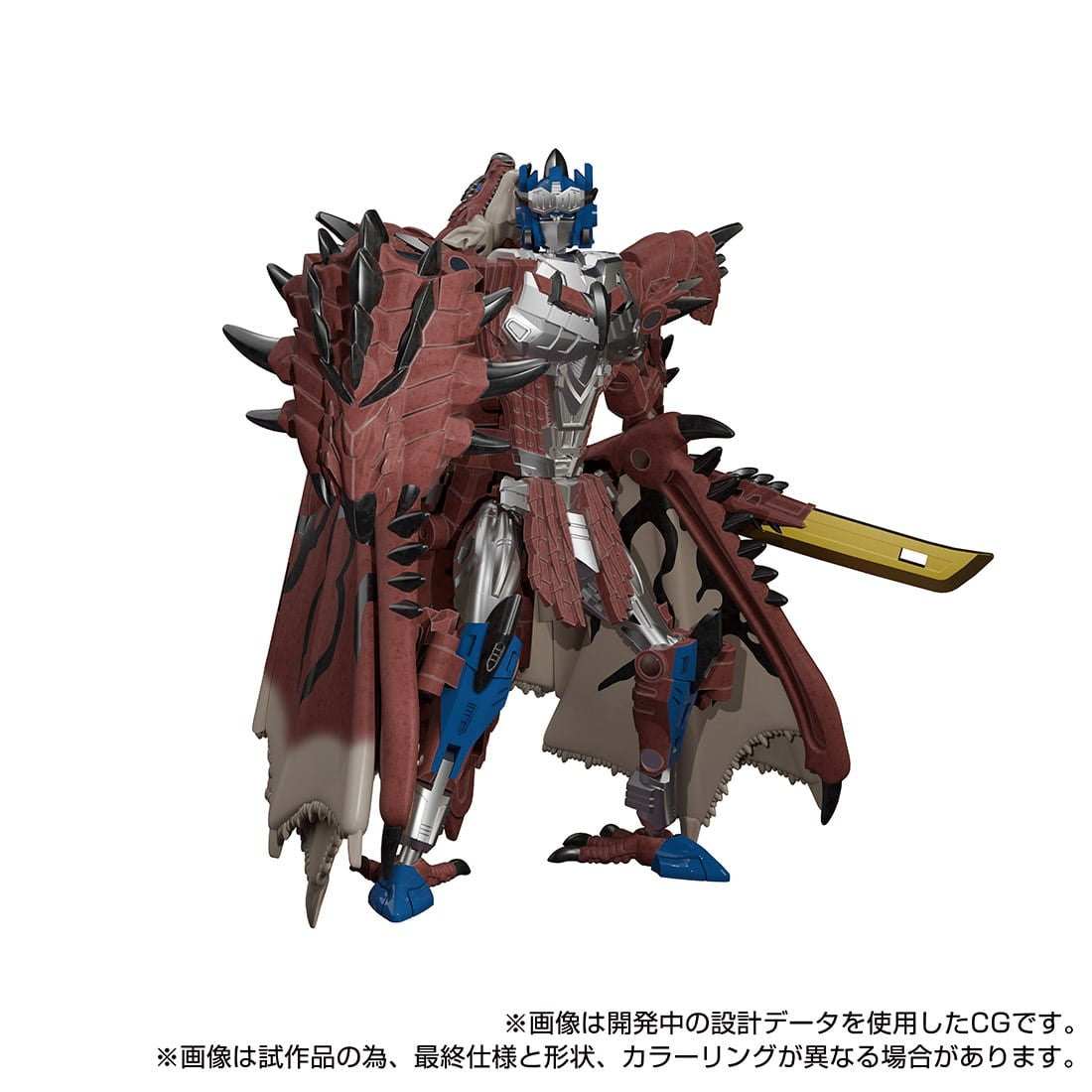 【中古即納】[TOY] T-SPARK トランスフォーマー リオレウスプライム モンスターハンター 完成トイ タカラトミー(20250726)