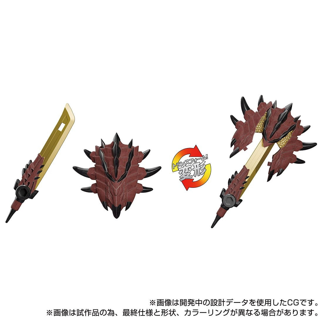 【中古即納】[TOY] T-SPARK トランスフォーマー リオレウスプライム モンスターハンター 完成トイ タカラトミー(20250726)