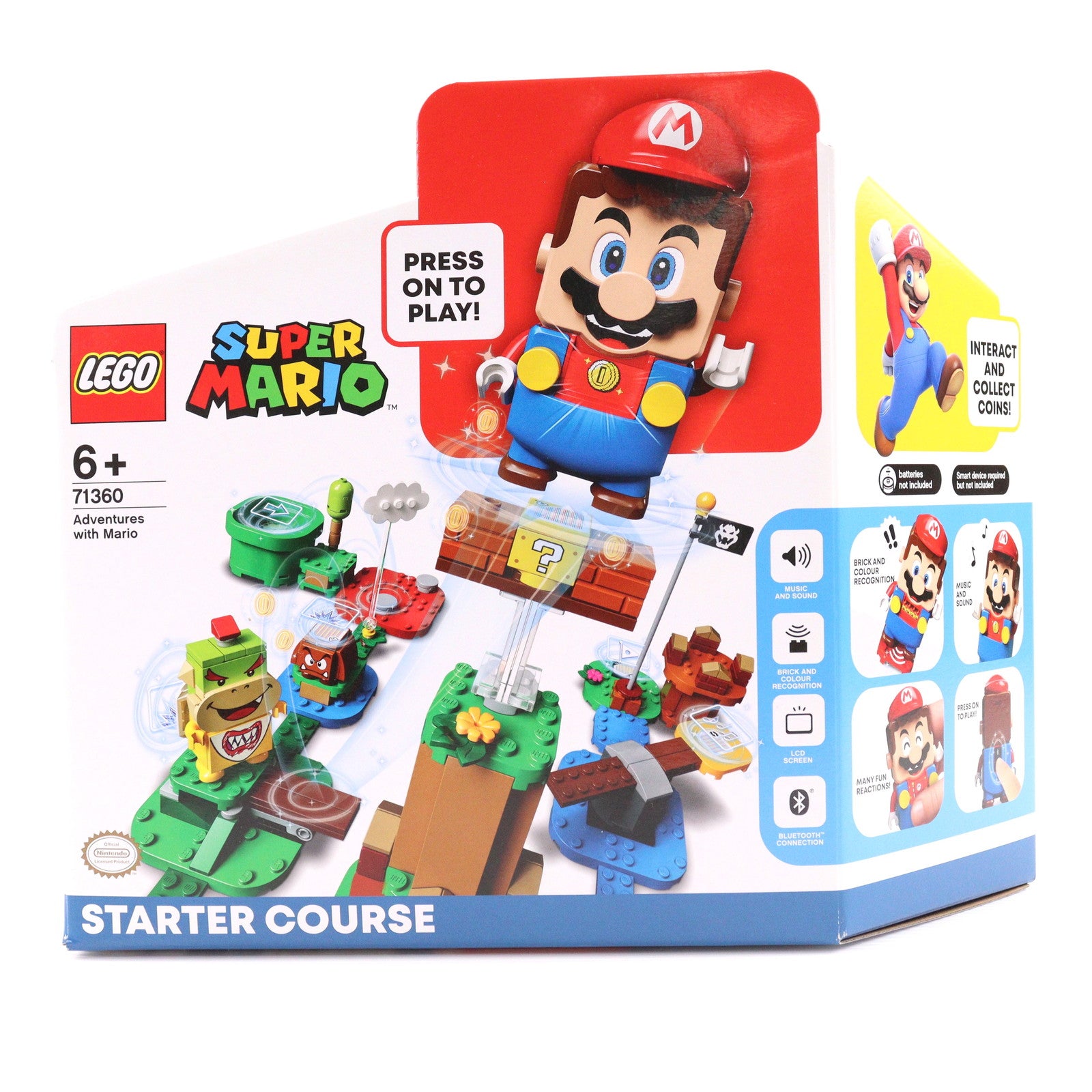 【中古即納】[TOY] LEGO(レゴ) 71360 マリオとぼうけんのはじまり スターターセット スーパーマリオ 組立トイ(6288909) LEGO(レゴ)(20200710)