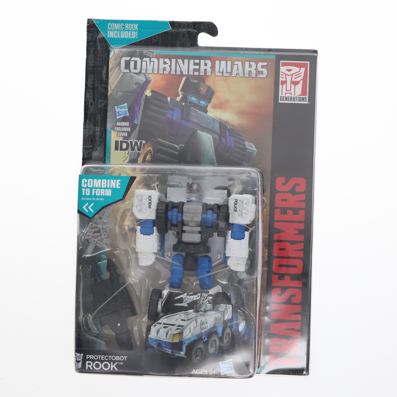 【中古即納】[TOY] トランスフォーマー ジェネレーションズ コンバイナーウォーズ ROOK(ロック) TFジェネレーションズ デラックスクラス 完成トイ ハズブロ(19991231)