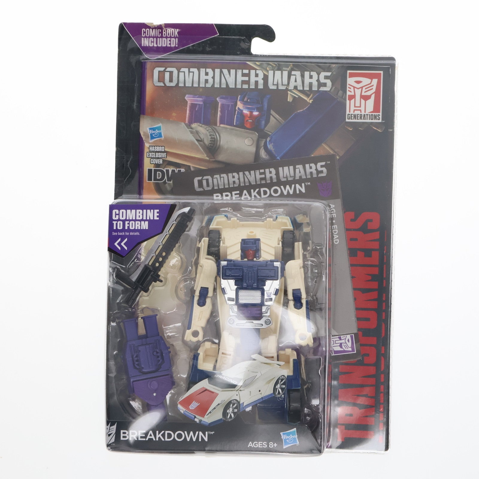 【中古即納】[TOY] トランスフォーマー コンバイナーウォーズ BREAKDOWN(ブレークダウン) TFジェネレーションズ デラックスクラス 完成トイ ハズブロ(20151231)
