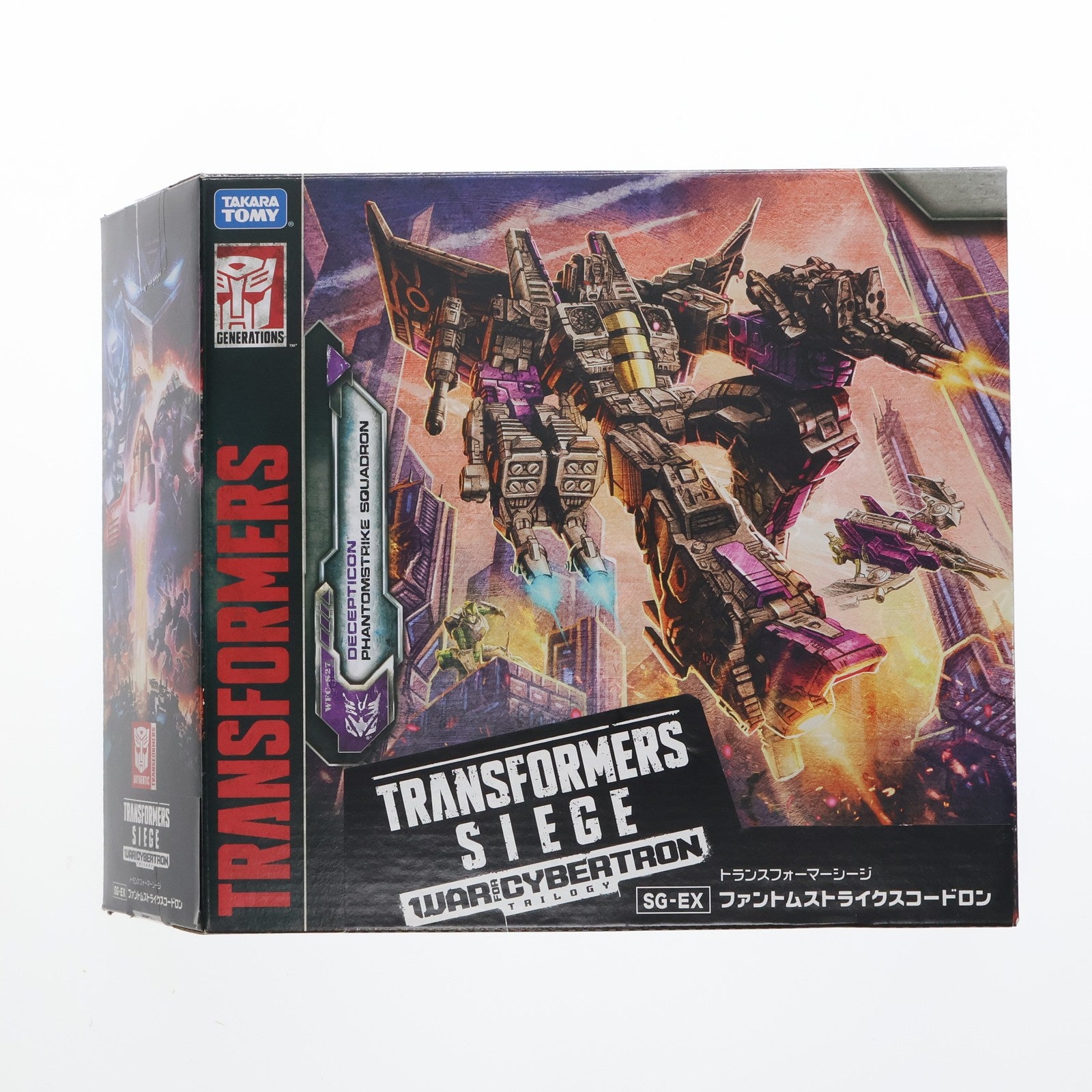 【中古即納】[TOY] タカラトミーモール限定 SG-EX ファントムストライク スコードロン トランスフォーマー シージ 完成トイ タカラトミー(20210131)