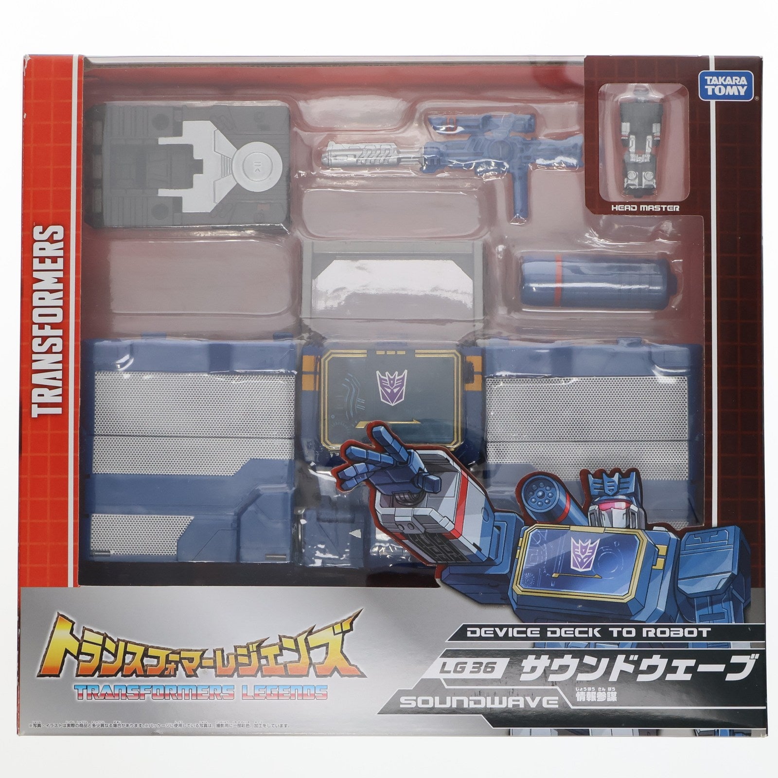 【中古即納】[TOY] トランスフォーマーレジェンズ LG36 サウンドウェーブ 完成トイ タカラトミー(20161228)