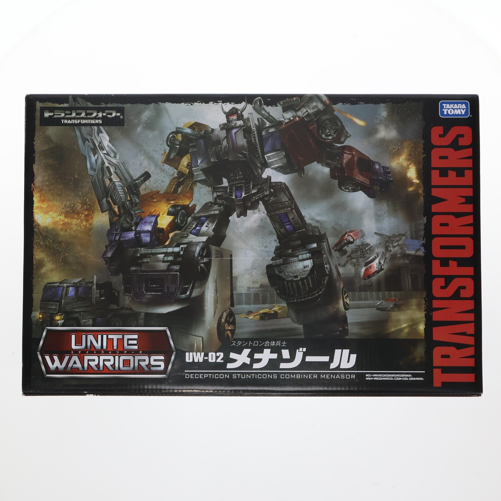 【中古即納】[TOY] トランスフォーマー ユナイトウォリアーズ UW-02 メナゾール 完成トイ タカラトミー(20150822)