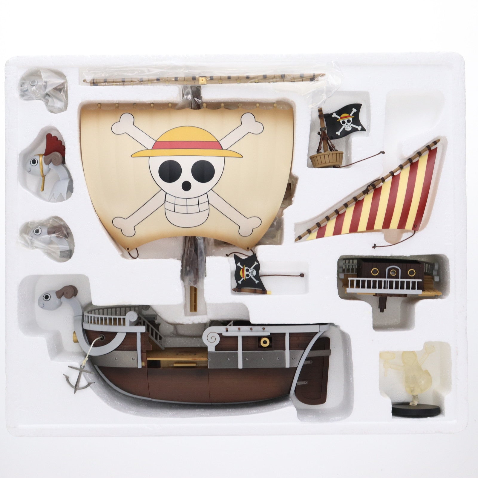 【中古即納】[TOY] 初回特典付属 超合金 ゴーイング・メリー号 ONE PIECE(ワンピース) 完成トイ バンダイ(20150515)