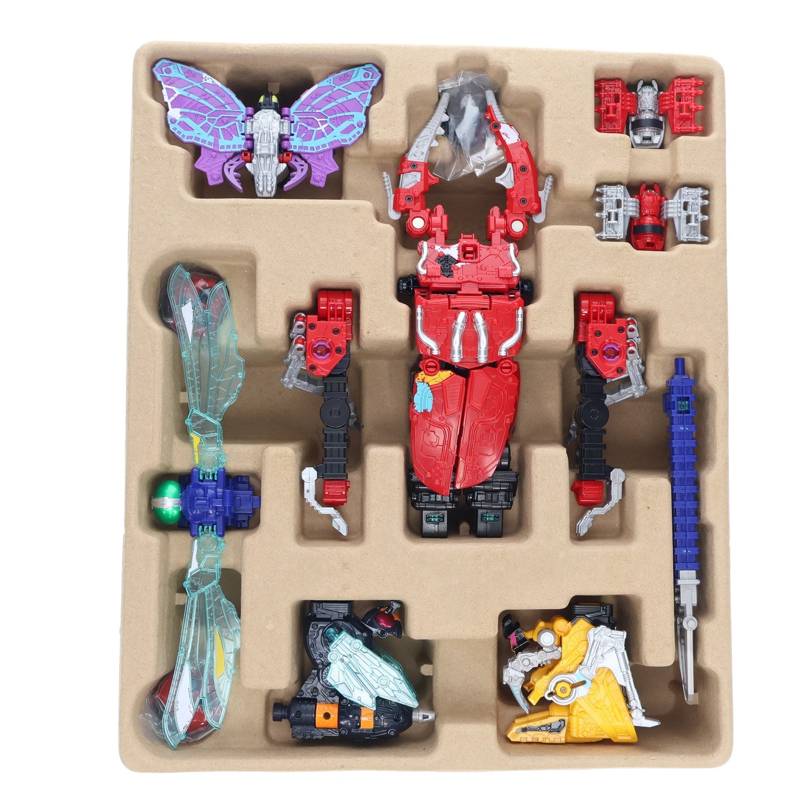 【中古即納】[TOY] DXキングオージャー 王様戦隊キングオージャー 完成トイ バンダイ(20230304)