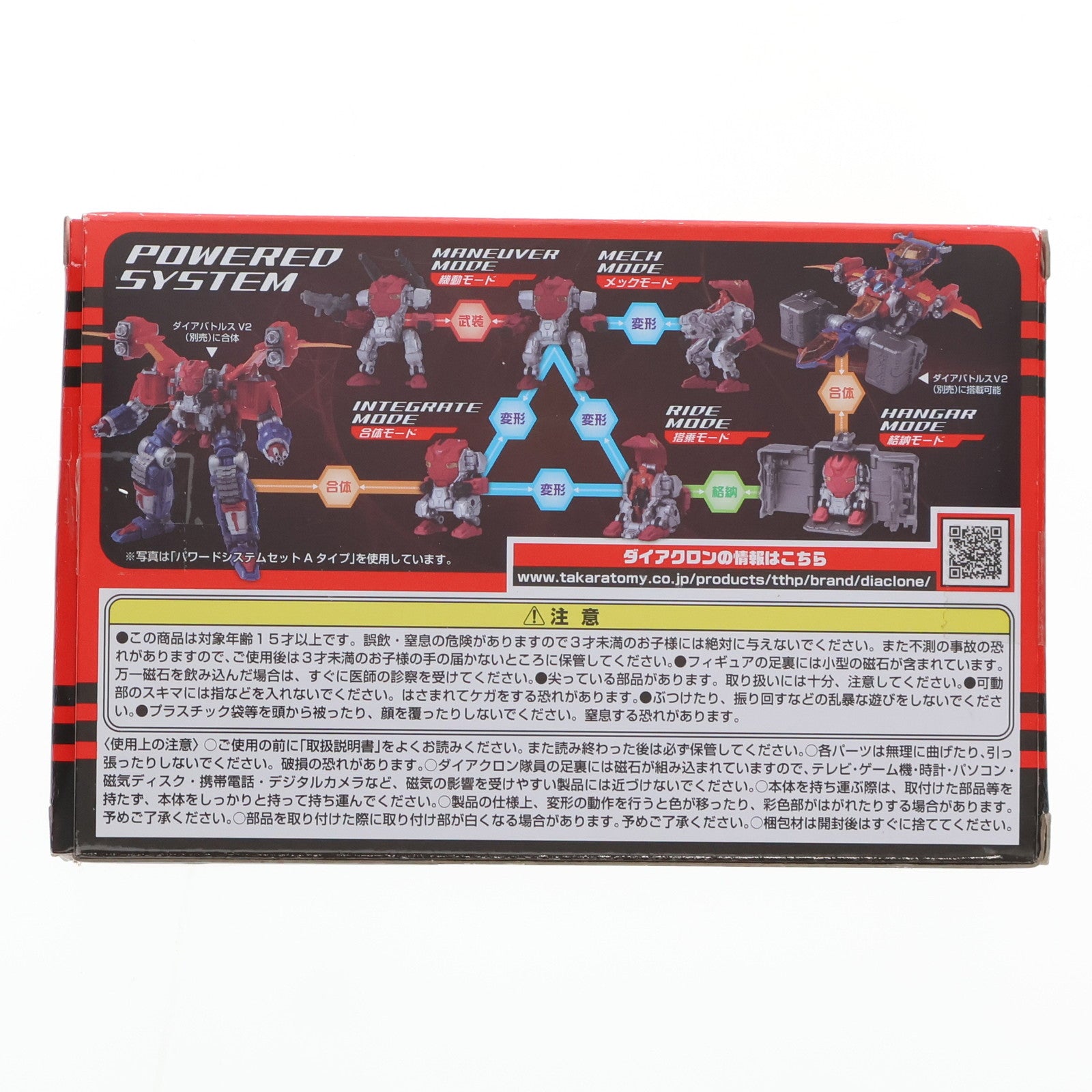 【中古即納】[TOY] ダイアクロン DA-03 パワードシステムセット Bタイプ 完成トイ タカラトミー(20170131)