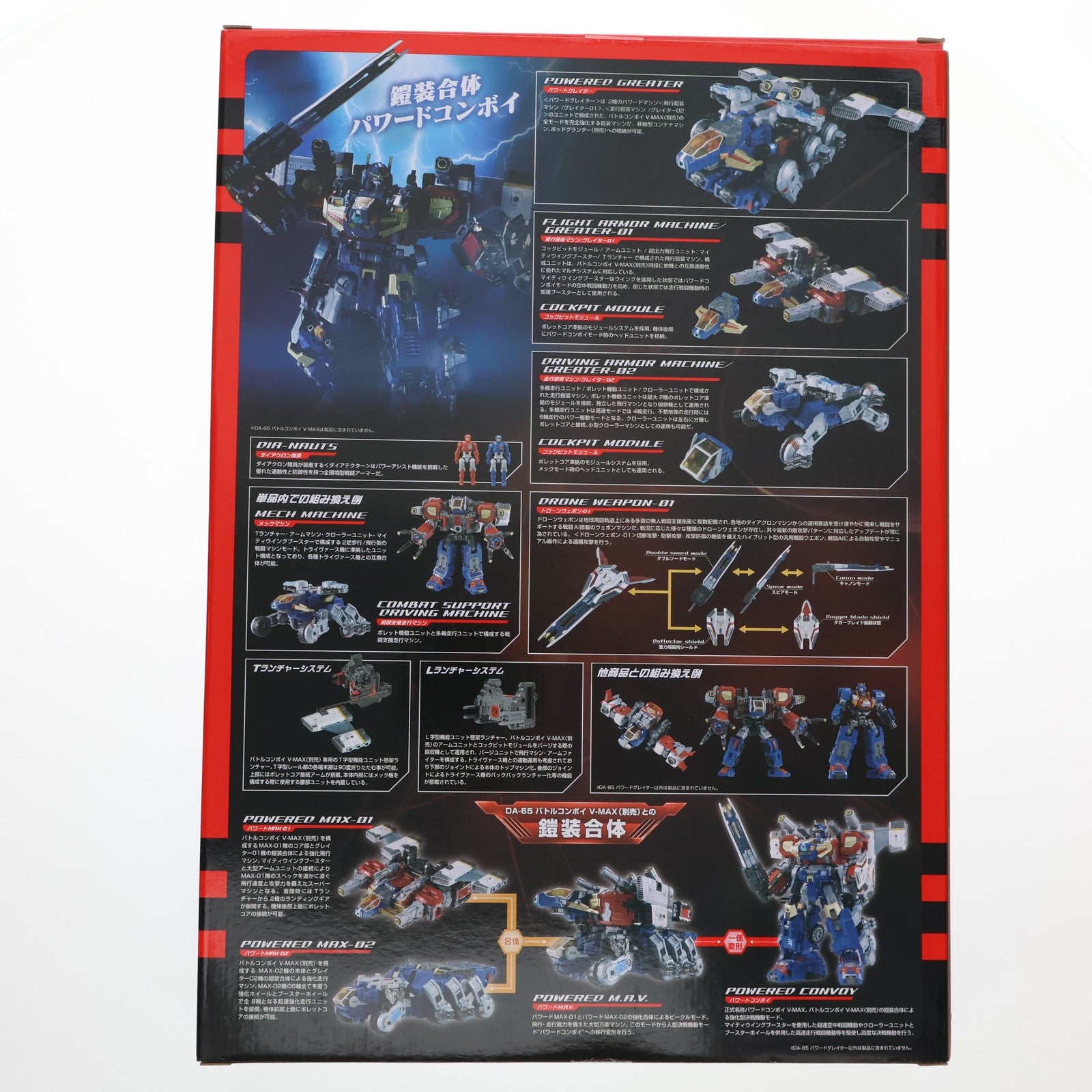 【中古即納】[TOY] ダイアクロン DA-85 パワードグレイター 完成トイ タカラトミー(20220528)