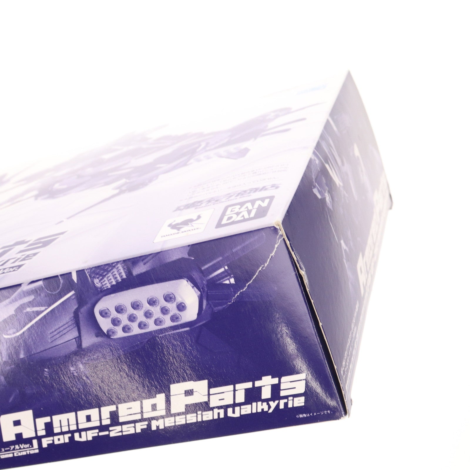 【中古即納】[TOY] DX超合金 VF-25F メサイアバルキリー 早乙女アルト機用 アーマードパーツ リニューアルVer. マクロスF(フロンティア) 完成トイ バンダイ(20120727)
