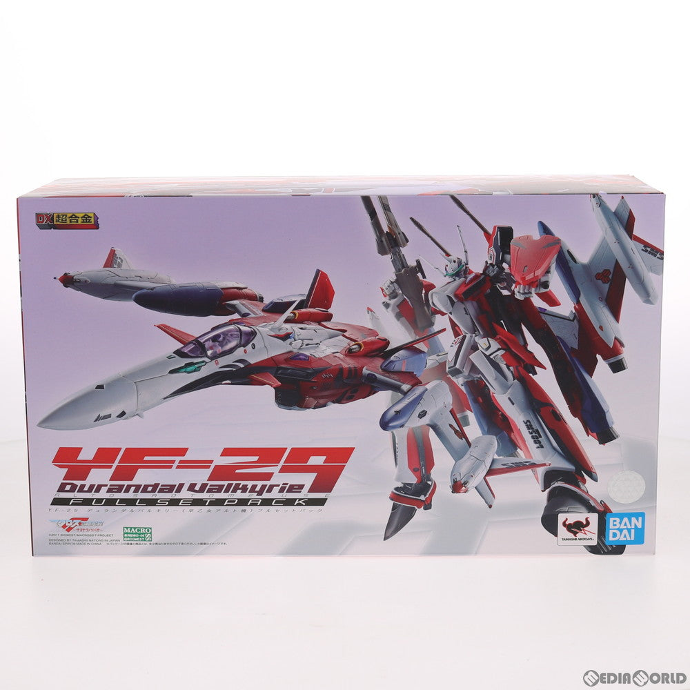 【中古即納】[TOY] DX超合金 YF-29 デュランダルバルキリー(早乙女アルト機) フルセットパック 劇場版マクロスF(フロンティア) 恋離飛翼～サヨナラノツバサ～ 完成トイ バンダイスピリッツ(20201017)