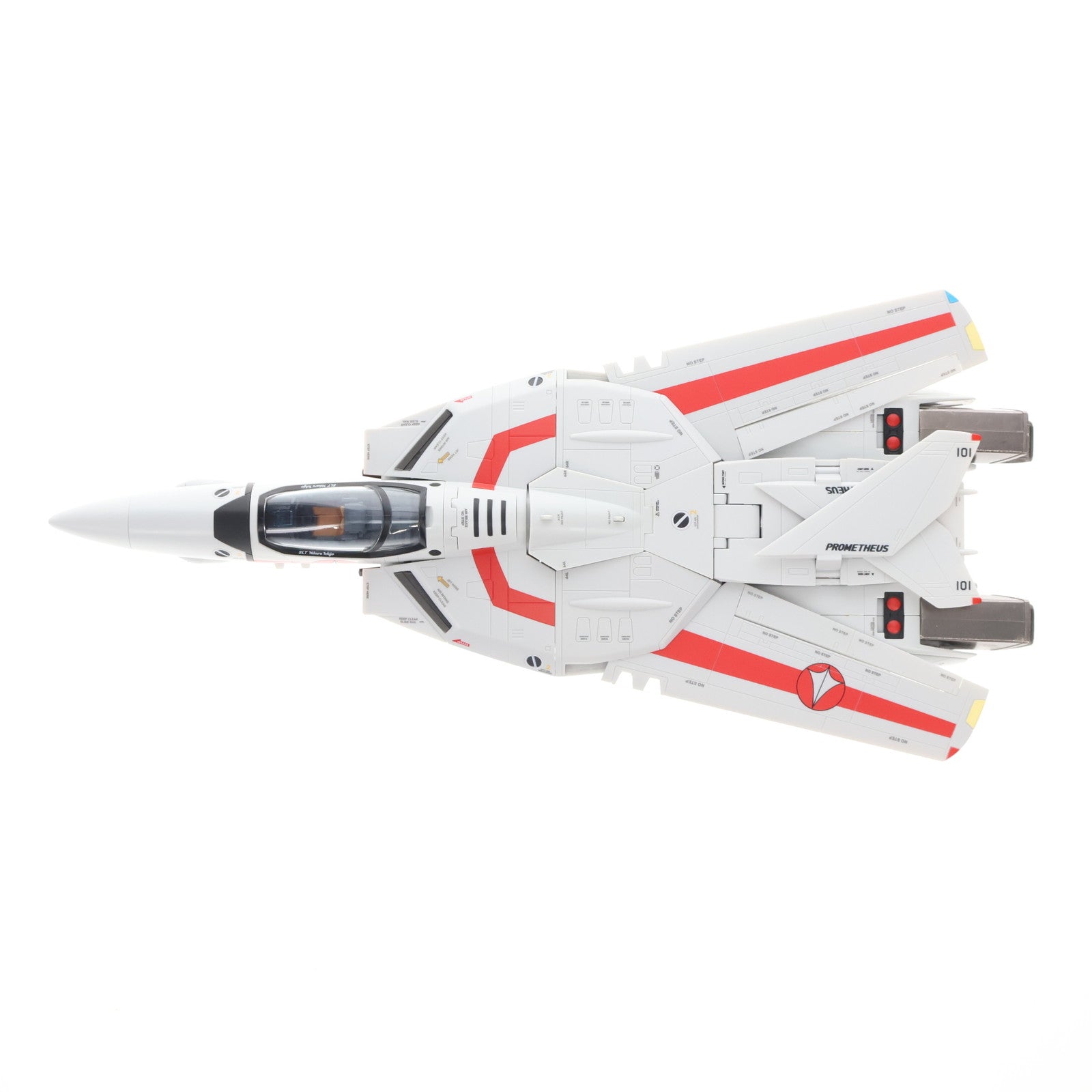 【中古即納】[TOY] DX超合金 VF-1J バルキリー(一条輝機) 初回限定版 超時空要塞マクロス 完成トイ バンダイ(20181229)