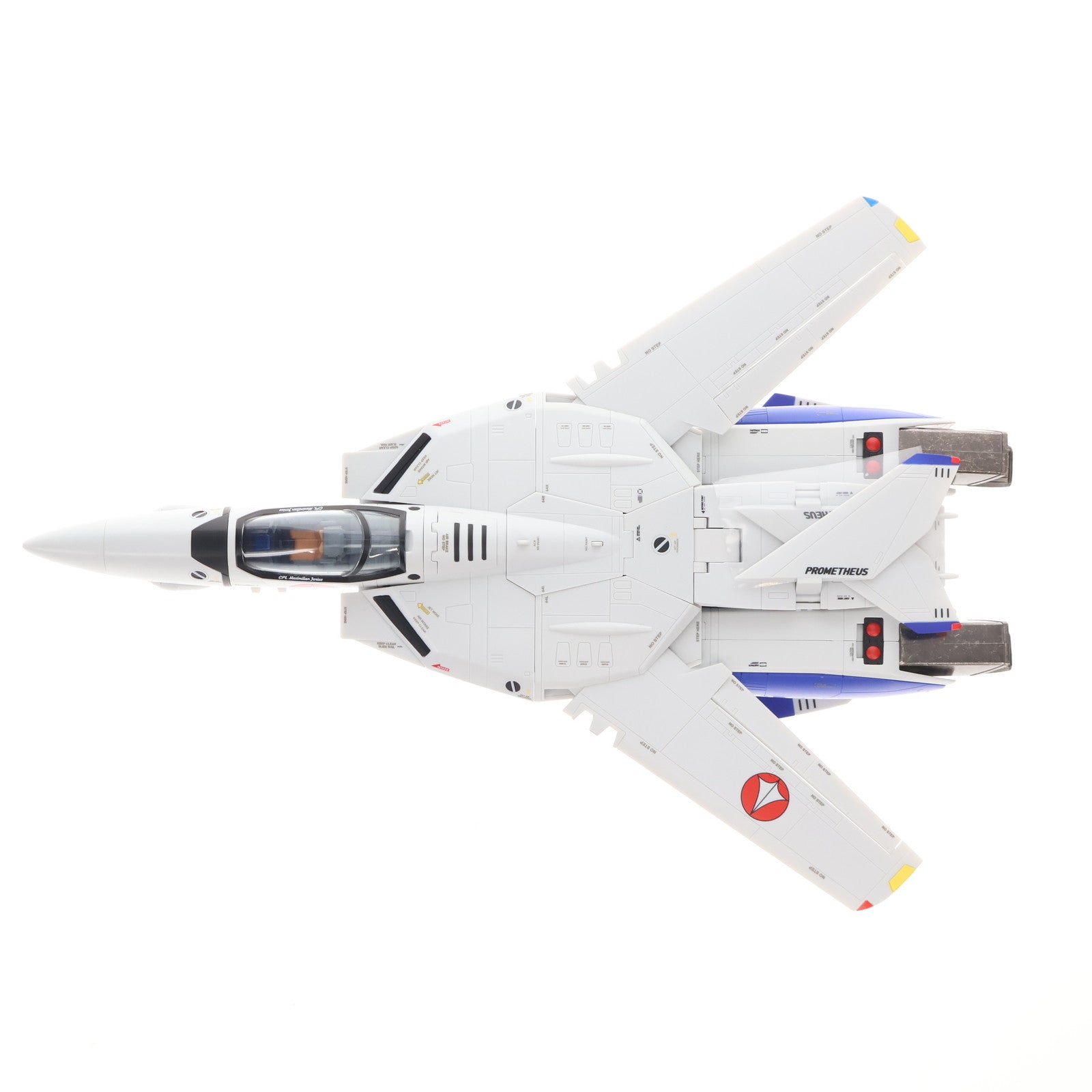 【中古即納】[TOY] DX超合金 VF-1A バルキリー(マクシミリアン・ジーナス機) 超時空要塞マクロス 完成トイ バンダイスピリッツ(20190921)