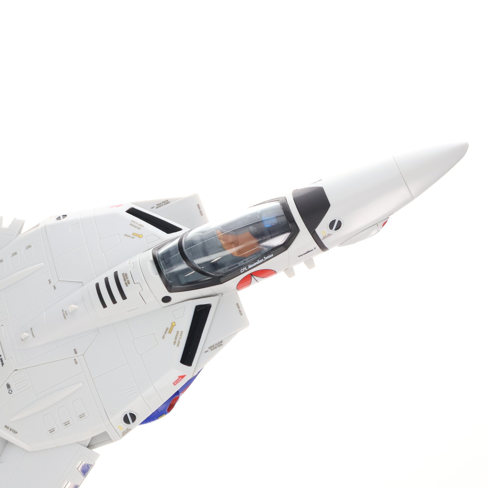 【中古即納】[TOY] DX超合金 VF-1A バルキリー(マクシミリアン・ジーナス機) 超時空要塞マクロス 完成トイ バンダイスピリッツ(20190921)
