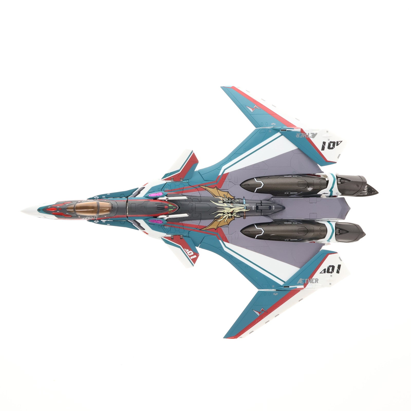 【中古即納】[TOY] DX超合金 VF-31S ジークフリード(アラド・メルダース機) マクロスΔ(デルタ) 完成トイ バンダイ(20180721)