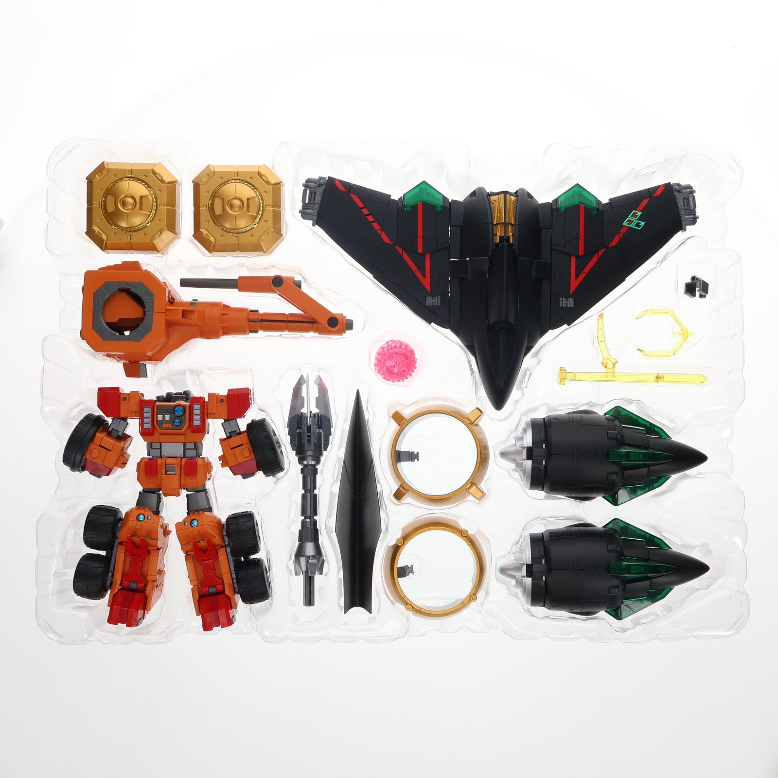 【中古即納】[TOY] POSE+メタルシリーズ 最終決戦!スターガオガイガーDXセット 勇者王ガオガイガー 完成トイ AWAKEN STUDIO(20230928)