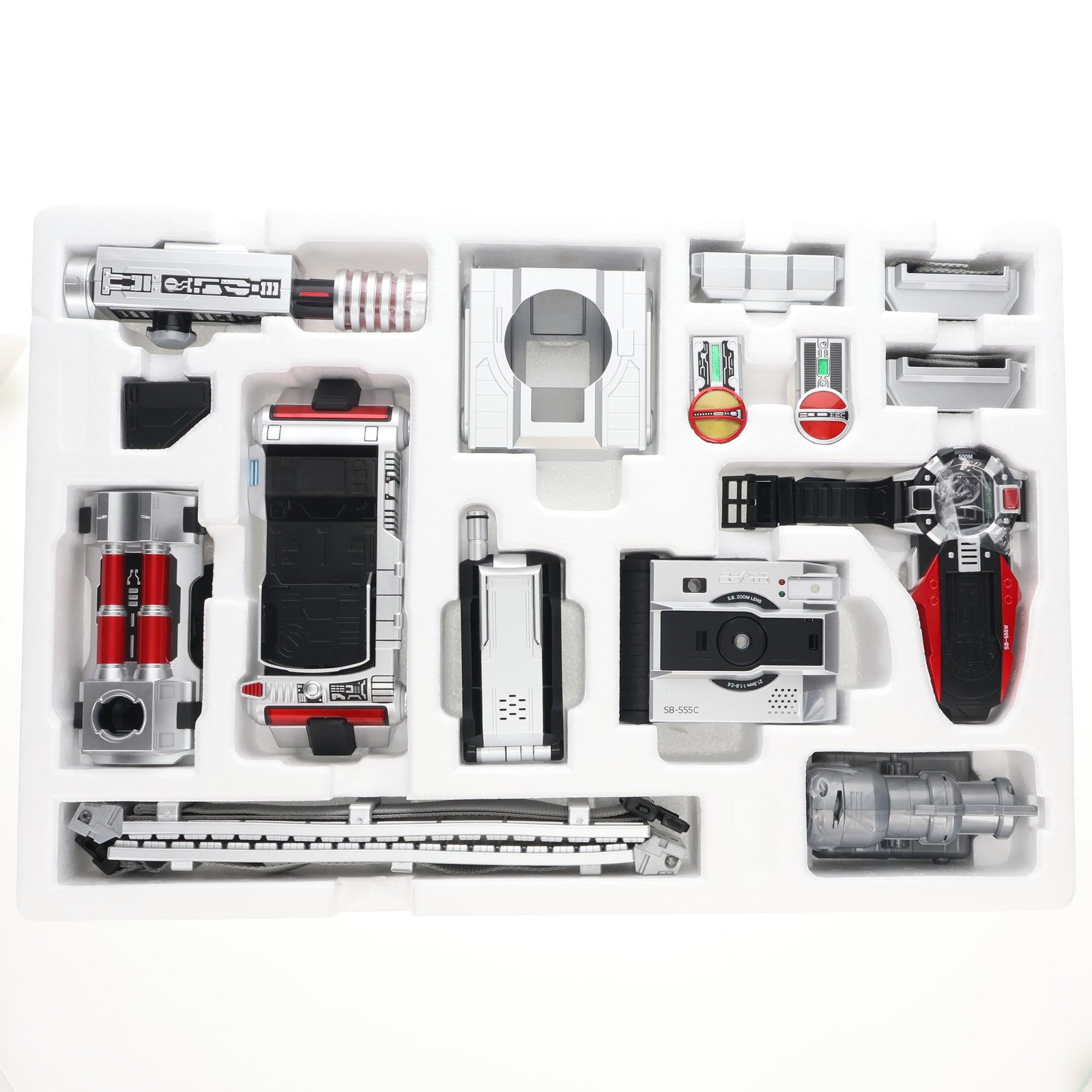 【中古即納】[TOY] プレミアムバンダイ限定 コンプリートセレクションモディフィケーション CSMファイズギア&ファイズアクセルver.2 仮面ライダー555(ファイズ) 完成トイ バンダイ(20230831)