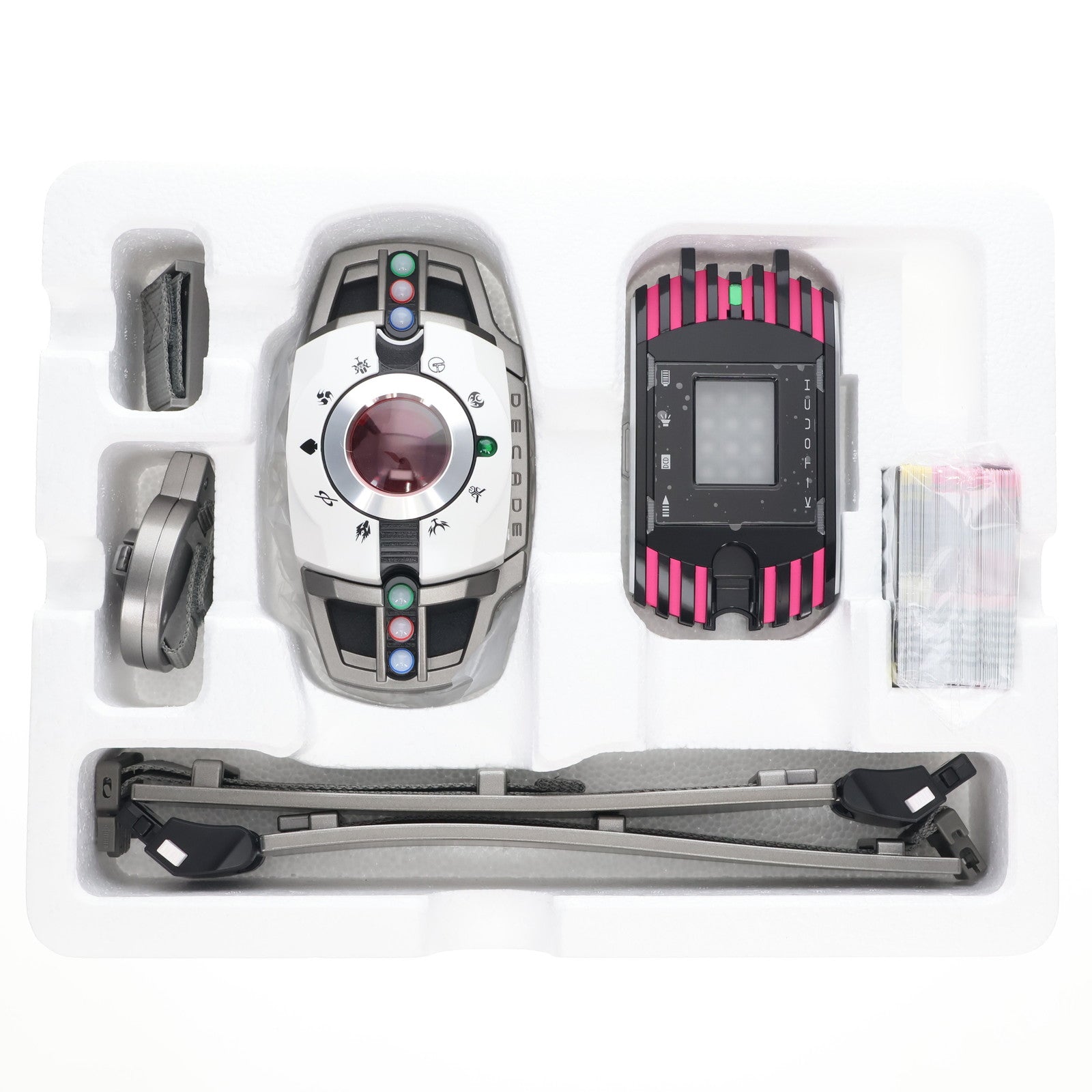 【中古即納】[TOY] プレミアムバンダイ限定 コンプリートセレクションモディフィケーション CSMディケイドライバーver.2&ケータッチ 仮面ライダーディケイド 完成トイ バンダイ(20220531)