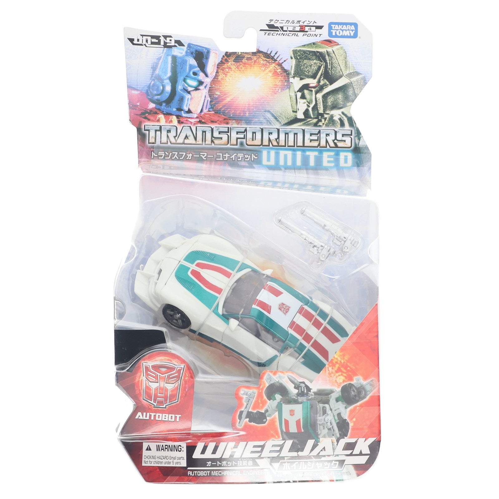 【中古即納】[TOY] トランスフォーマー ユナイテッド UN-19 ホイルジャック 完成トイ タカラトミー(20110326)