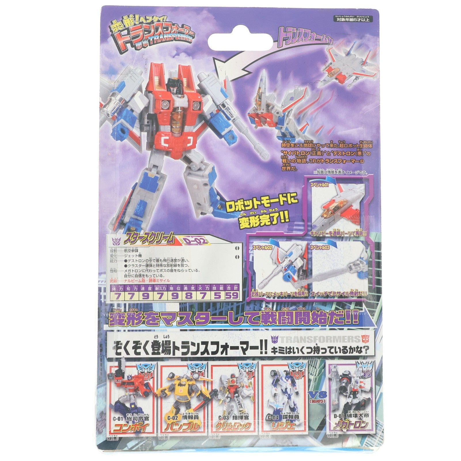 【中古即納】[TOY] 願望百貨店限定 変形!ヘンケイ!トランスフォーマー サンダークラッカー 限定版 完成トイ タカラトミー(20080930)