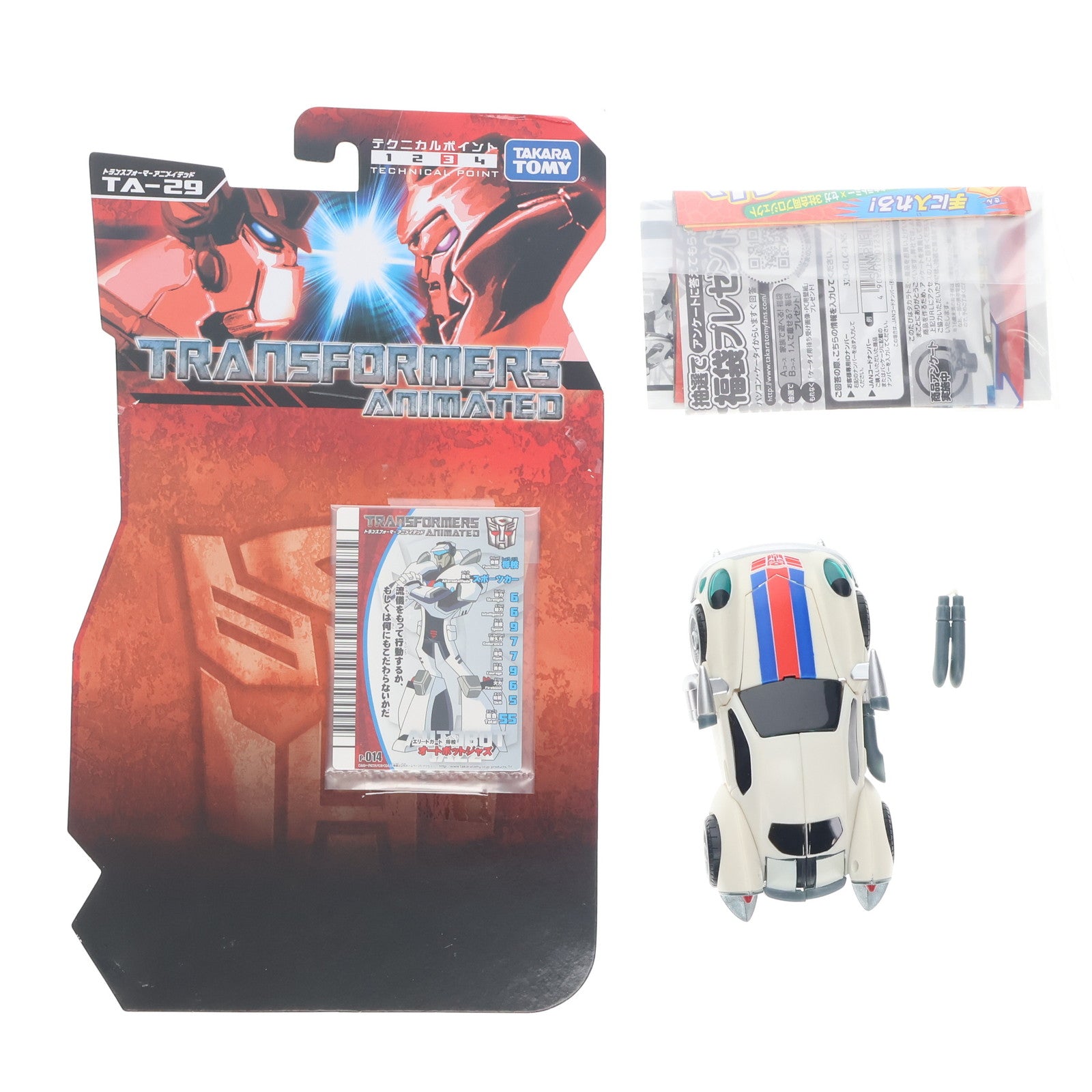 【中古即納】[TOY] トランスフォーマー アニメイテッド TA-29 オートボットジャズ 完成トイ タカラトミー(20100722)