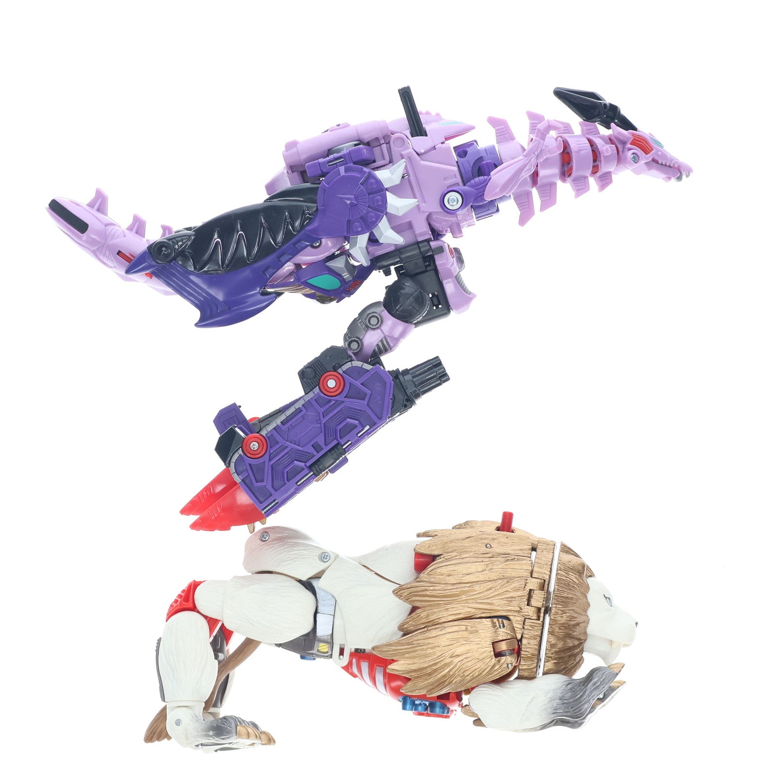 【中古即納】[TOY] トランスフォーマー ビーストウォーズ VS-16 史上最大の対決 ライオコンボイVSガルバトロン 完成トイ タカラ(19981231)