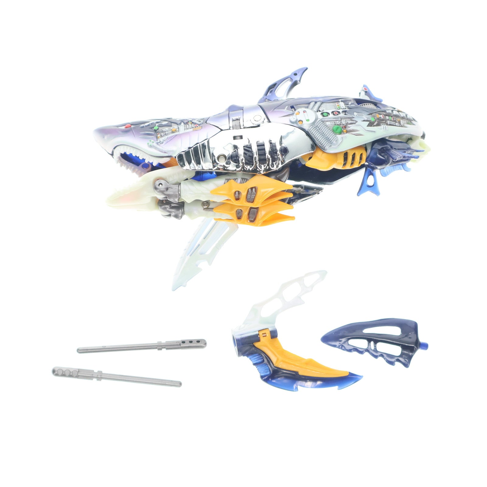 【中古即納】[TOY] トランスフォーマー カーロボット D-005 ゲルシャーク 完成トイ タカラ(20000420)