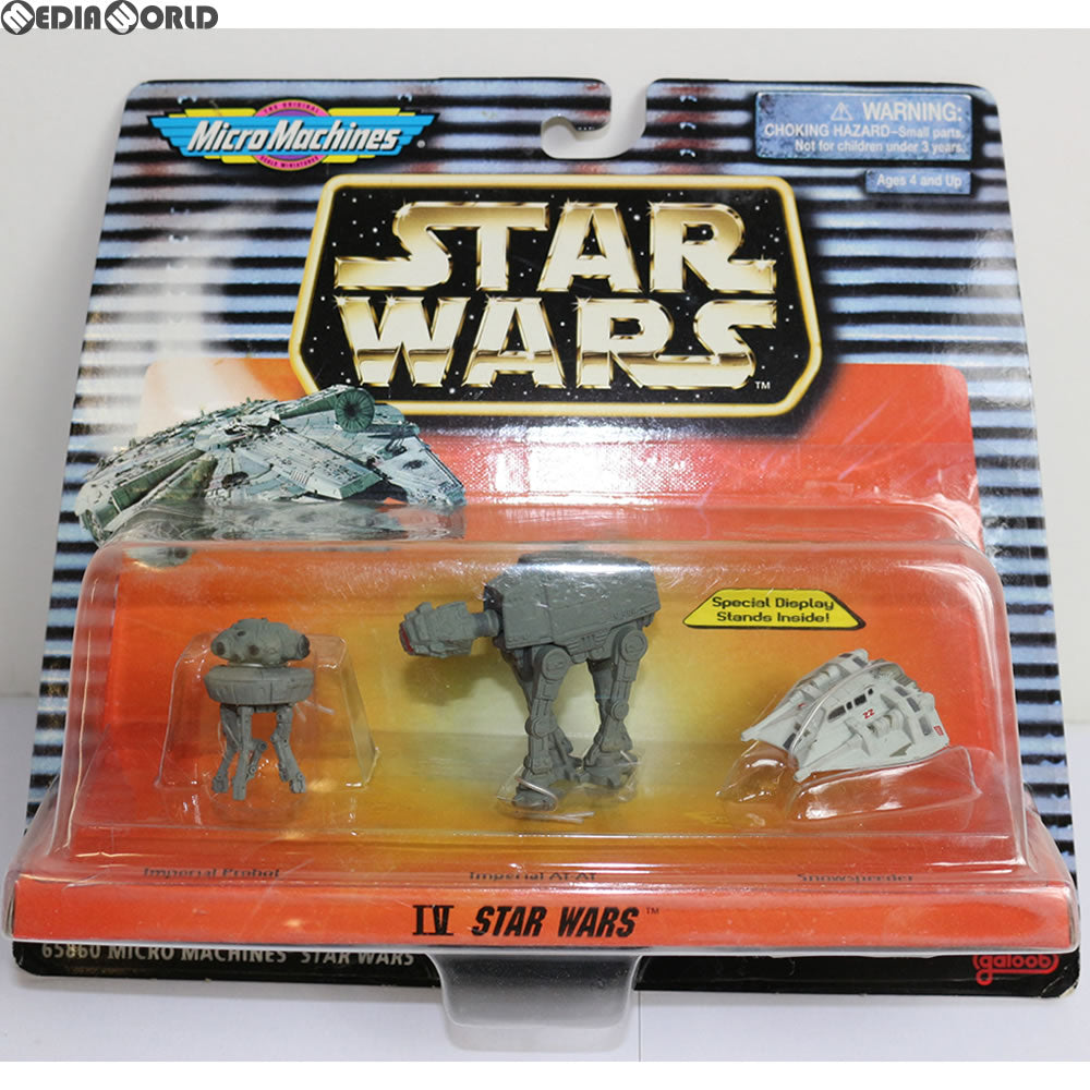 【中古即納】[TOY] Micro Machines Collection IV(マイクロマシンコレクション4) US版 STAR WARS(スター・ウォーズ) 完成トイ(66114) galoob(ガルーブ)(19971231)