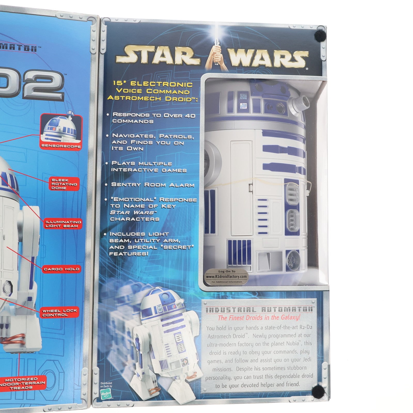 【中古即納】[TOY] インタラクティブ R2-D2 STAR WARS(スター・ウォーズ) 完成トイ(84895) ハズブロ(20011231)