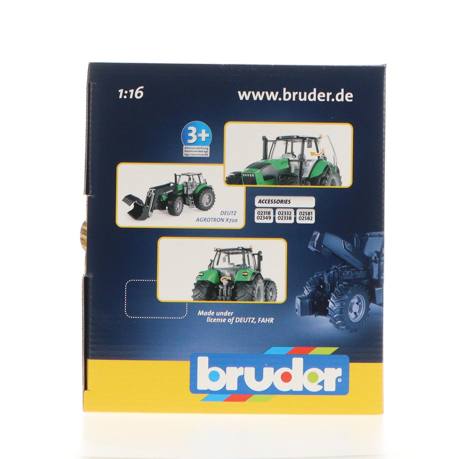 【中古即納】[TOY] 1/16 Joskin Tippingトレーラー 完成トイ bruder(ブルーダー)(19991231)