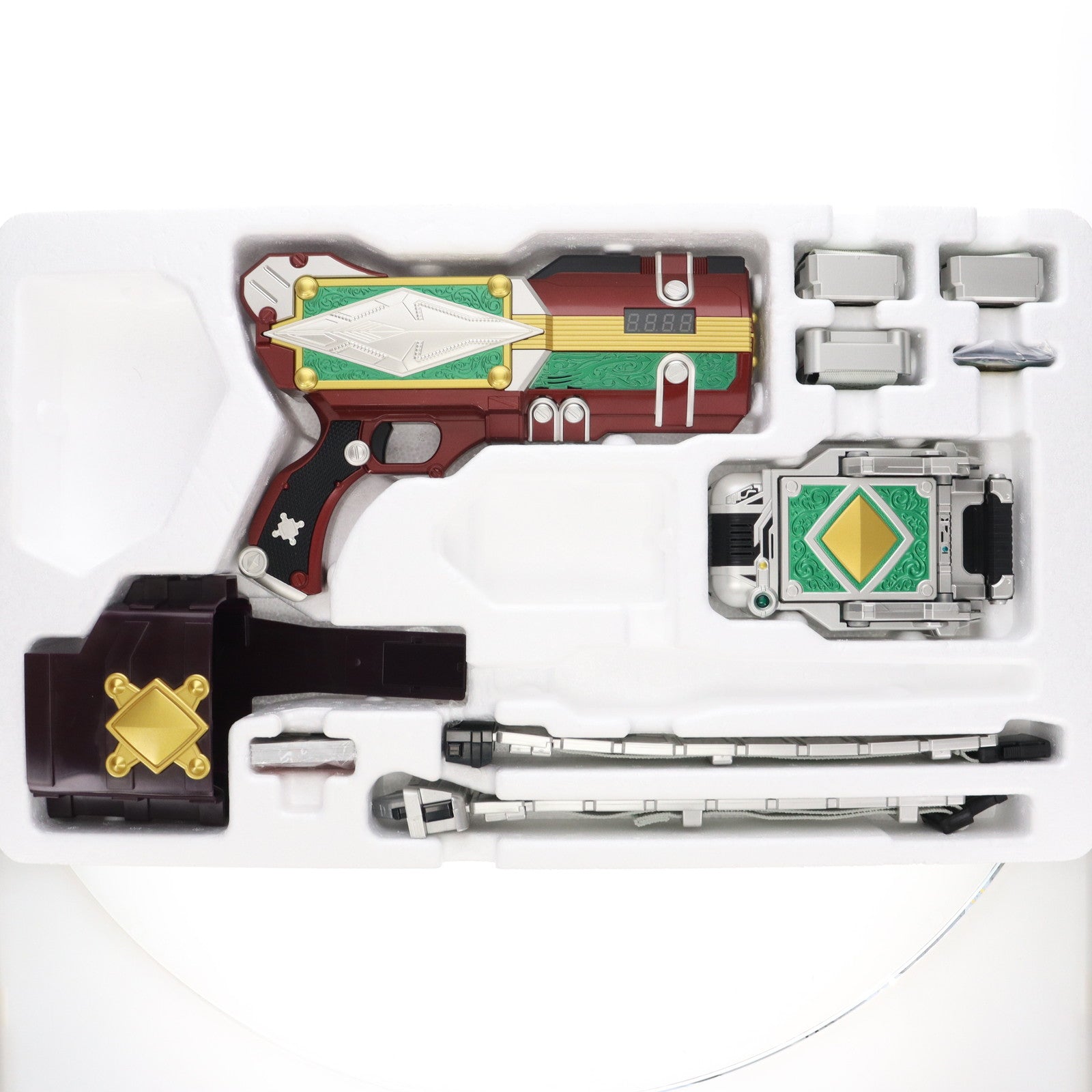 【中古即納】[TOY] プレミアムバンダイ限定 コンプリートセレクションモディフィケーション CSMギャレンバックル&ギャレンラウザー 仮面ライダー剣(ブレイド) 完成トイ バンダイ(20200630)