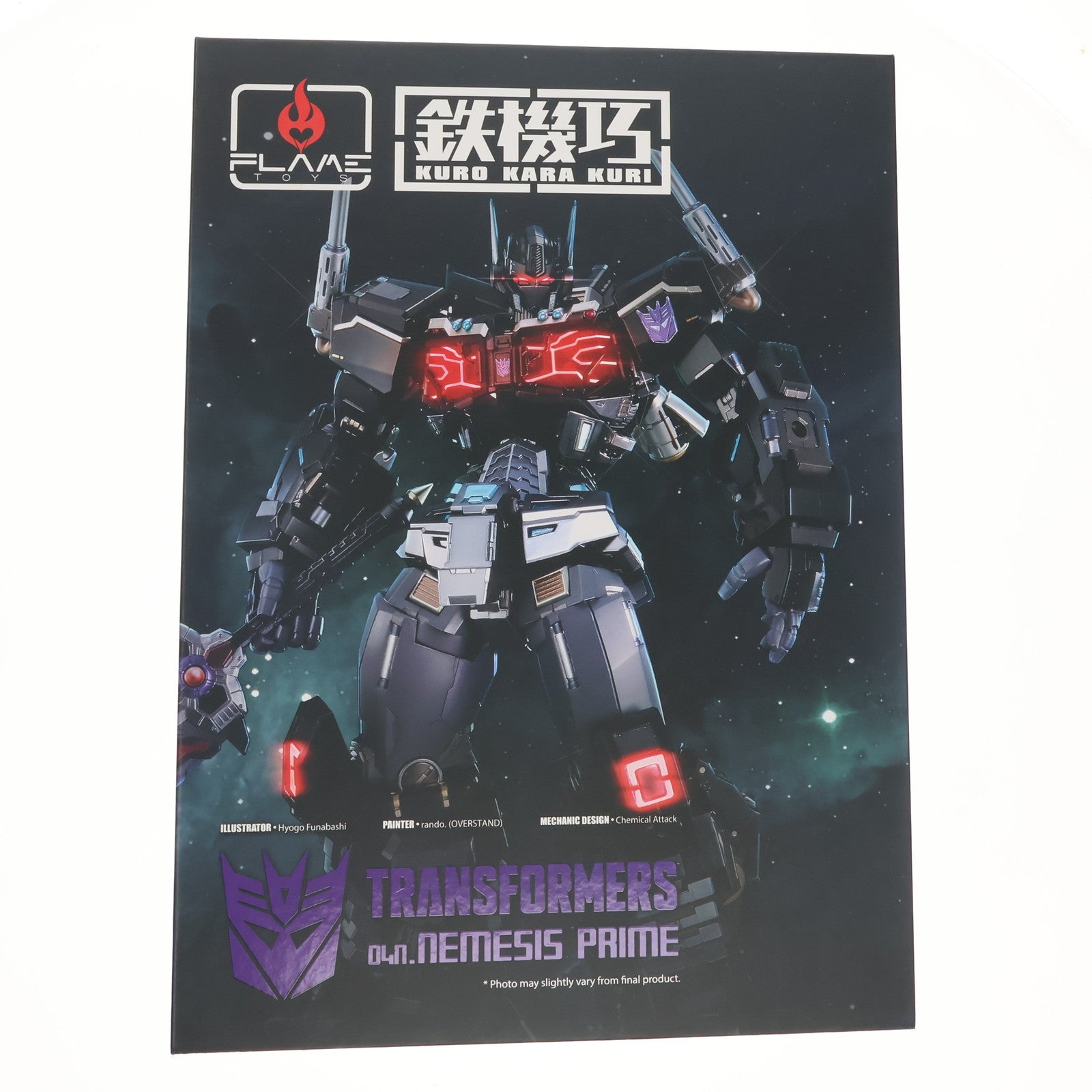 【中古即納】[TOY] 鉄機巧 ネメシスプライム トランスフォーマー 完成トイ Flame Toys(フレイムトイズ)(20221130)