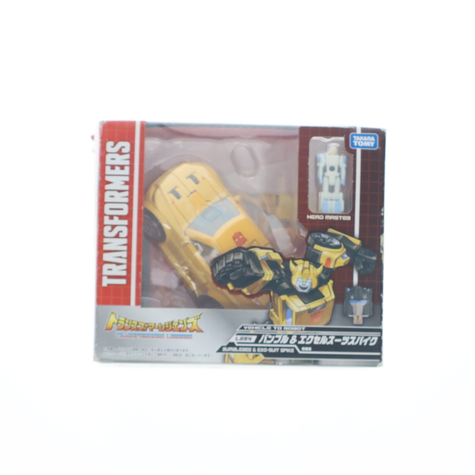 【中古即納】[TOY] トランスフォーマーレジェンズ LG54 バンブル&エクセルスーツ スパイク 完成トイ タカラトミー(20171228)