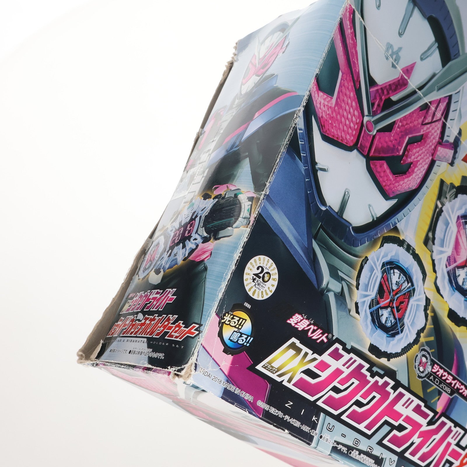 【中古即納】[TOY] DXジクウドライバー&ライドウォッチホルダーセット 仮面ライダージオウ 完成トイ バンダイ(20180901)