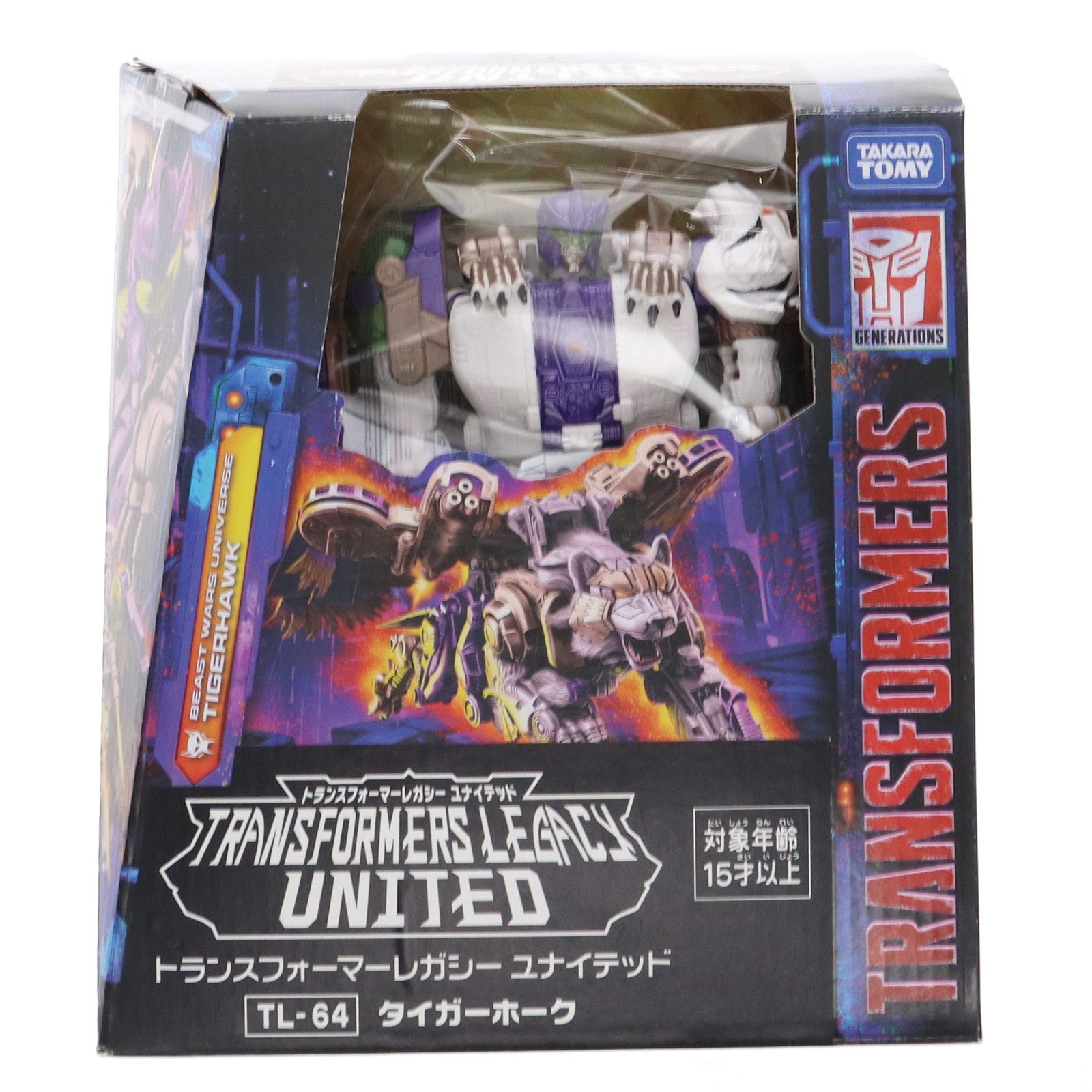 【中古即納】[TOY] トランスフォーマー レガシー ユナイテッド TL-64 タイガーホーク 完成トイ タカラトミー(20240427)