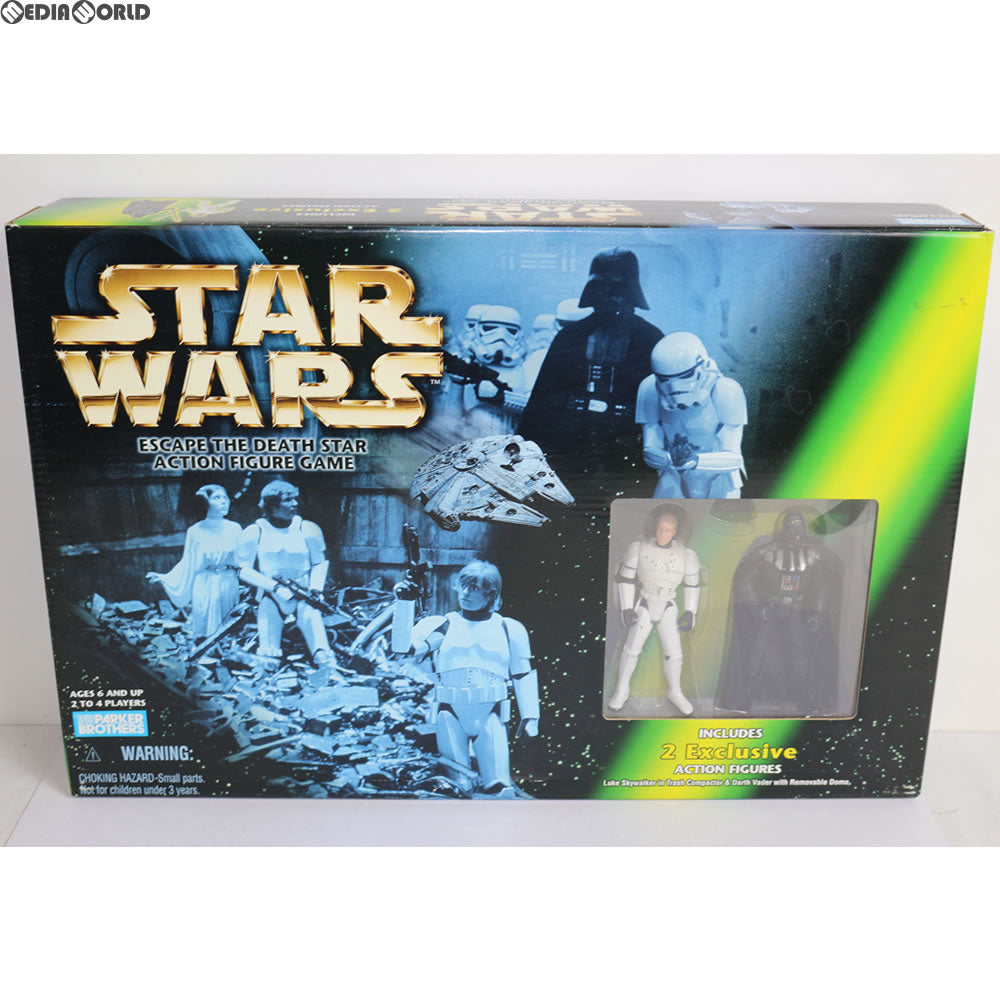 【中古即納】[TOY] STAR WARS Escape the Death Star Action Figure Game(スターウォーズ エスケープ・ザ・デススター アクション・フィギュア・ゲーム) ボードゲーム Parker Brothers(19981231)
