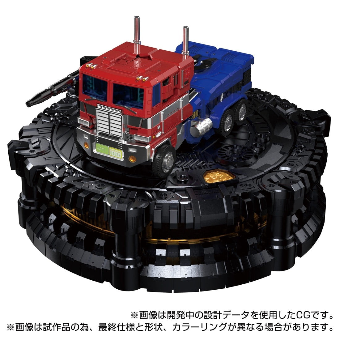 【中古即納】[TOY] T-SPARK トランスフォーマー カラクリ・スタチュー KS-01 コンボイ 戦え!超ロボット生命体トランスフォーマー 完成トイ タカラトミー(20250331)