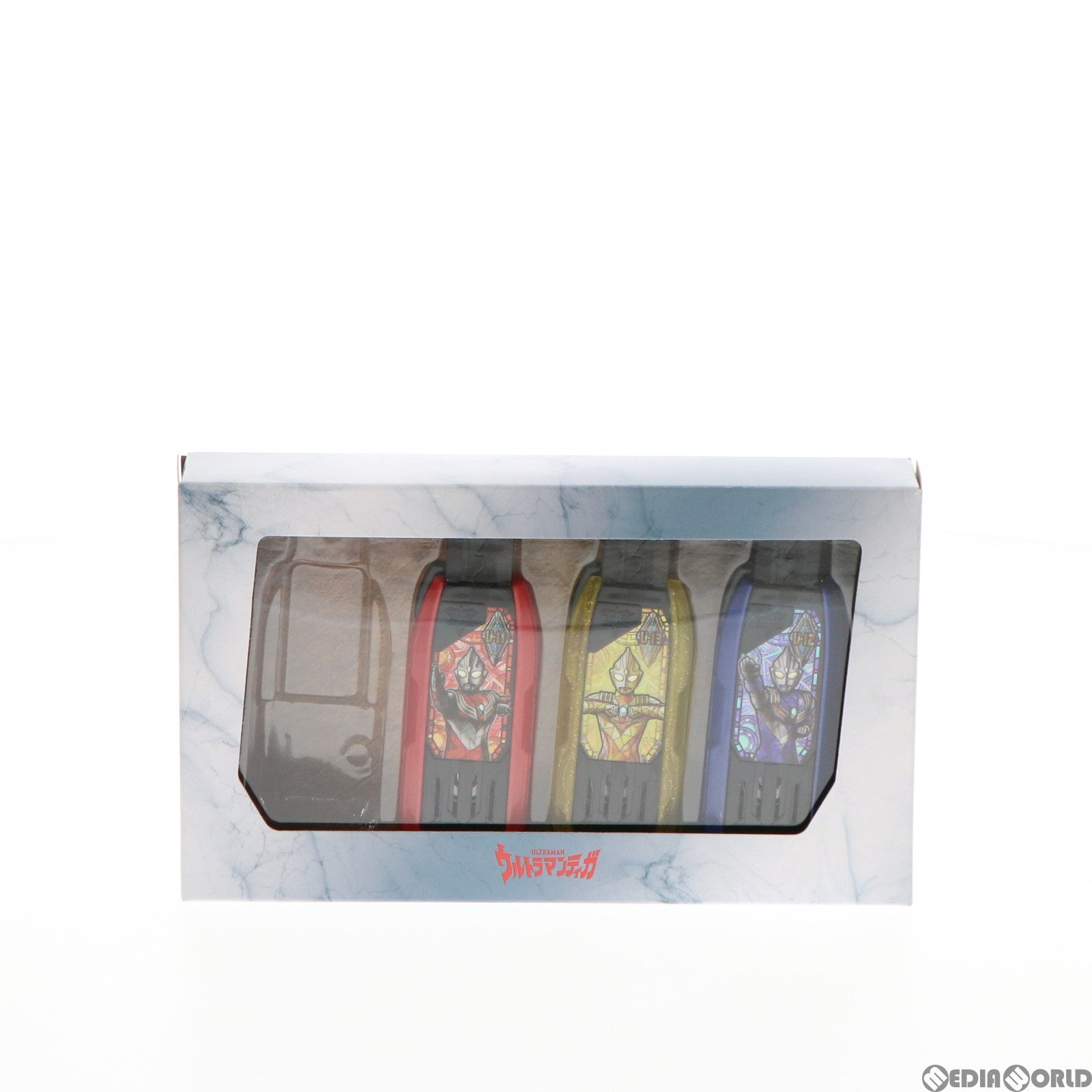 【中古即納】[TOY] プレミアムバンダイ限定 DXガッツハイパーキー ウルトラマンティガキーセット ウルトラマントリガー NEW GENERATION TIGA 完成トイ バンダイ(20211222)