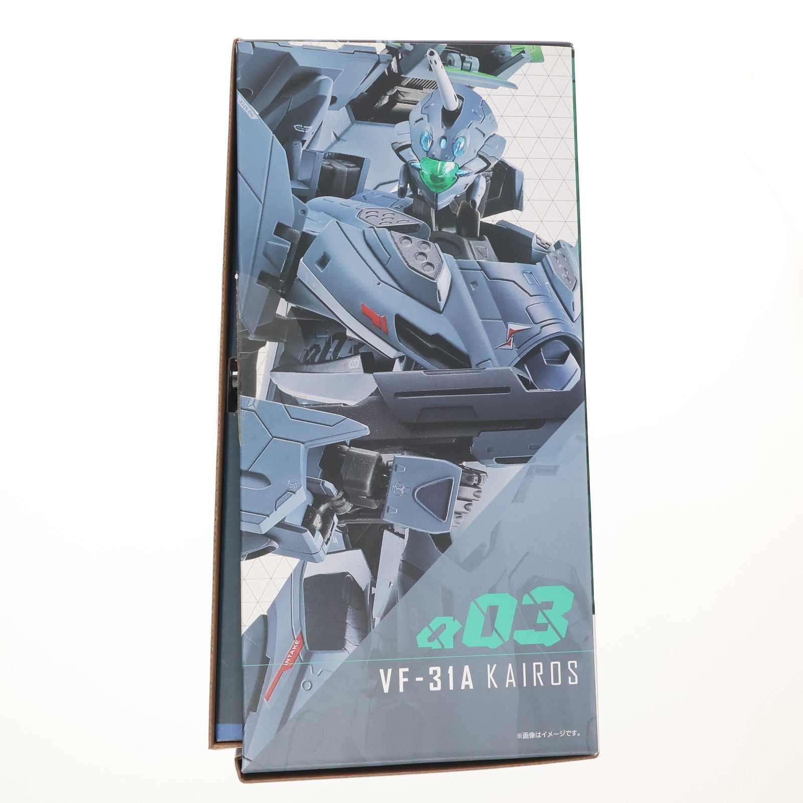【中古即納】[TOY] 魂ウェブ商店限定 DX超合金 VF-3A カイロス(一般機) マクロスΔ(デルタ) 完成トイ バンダイ(20180331)