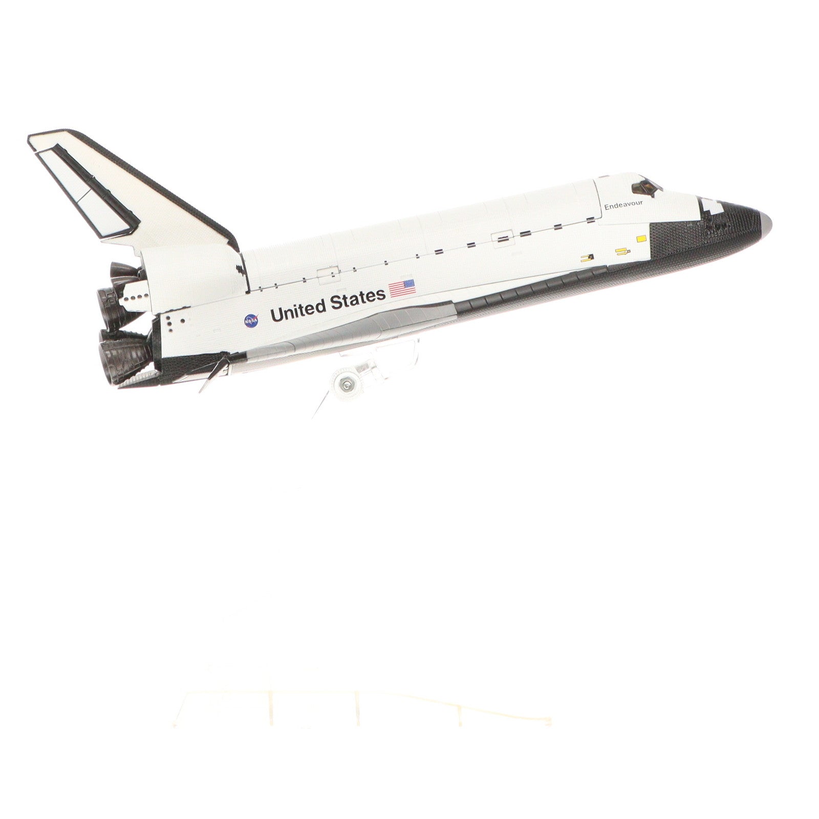 【中古即納】[TOY] 初回特典付属 大人の超合金 1/144 スペースシャトルエンデバー号 完成トイ バンダイ(20101203)