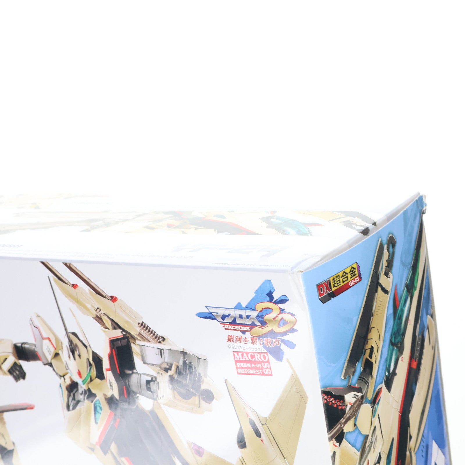 【中古即納】[TOY] DX超合金 YF-29 デュランダルバルキリー(イサム機) マクロス30 銀河を繋ぐ歌声 完成トイ バンダイ(20131221)
