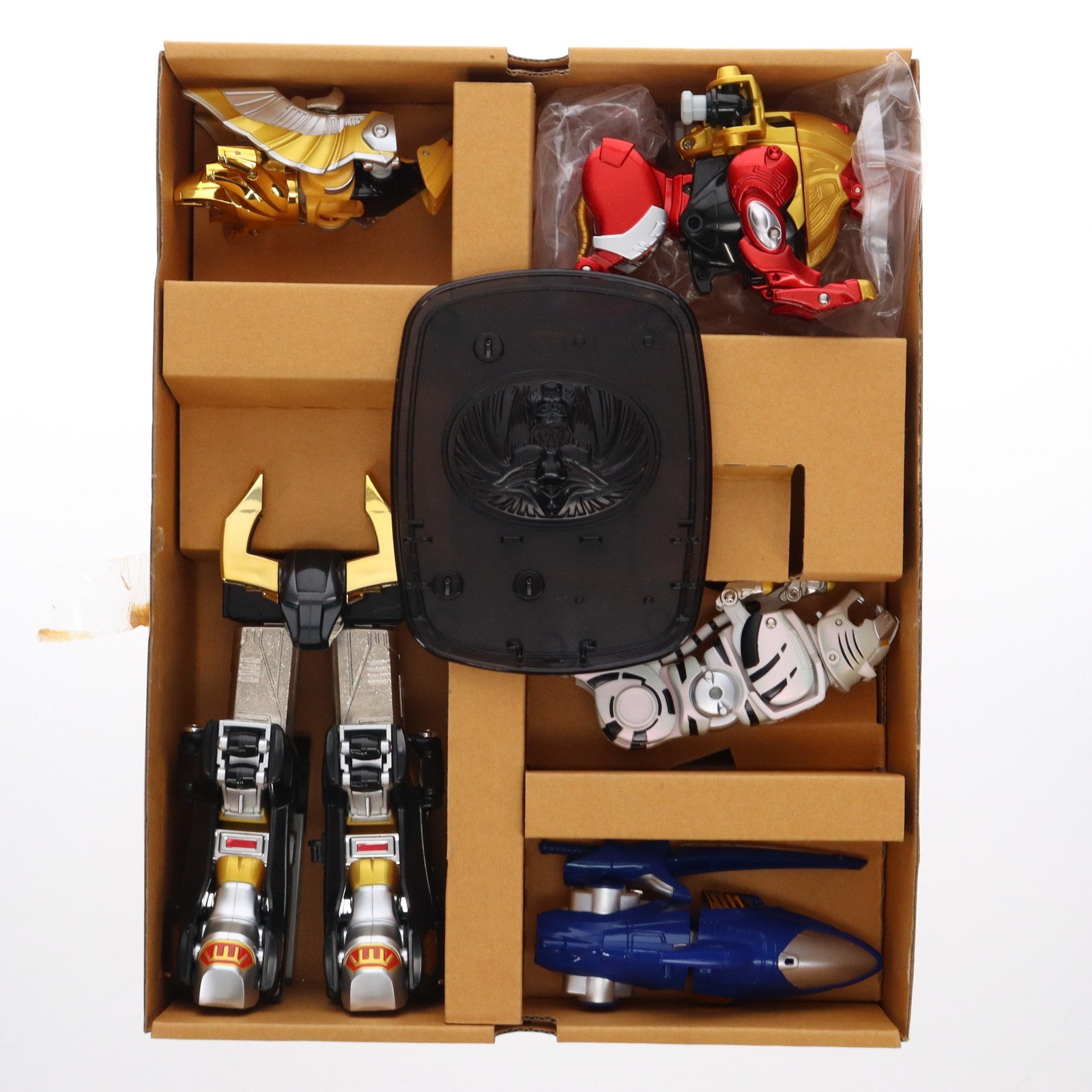 【中古即納】[TOY] DX超合金 GD-21 百獣合体 ガオキング 百獣戦隊ガオレンジャー 完成トイ バンダイ(20010331)