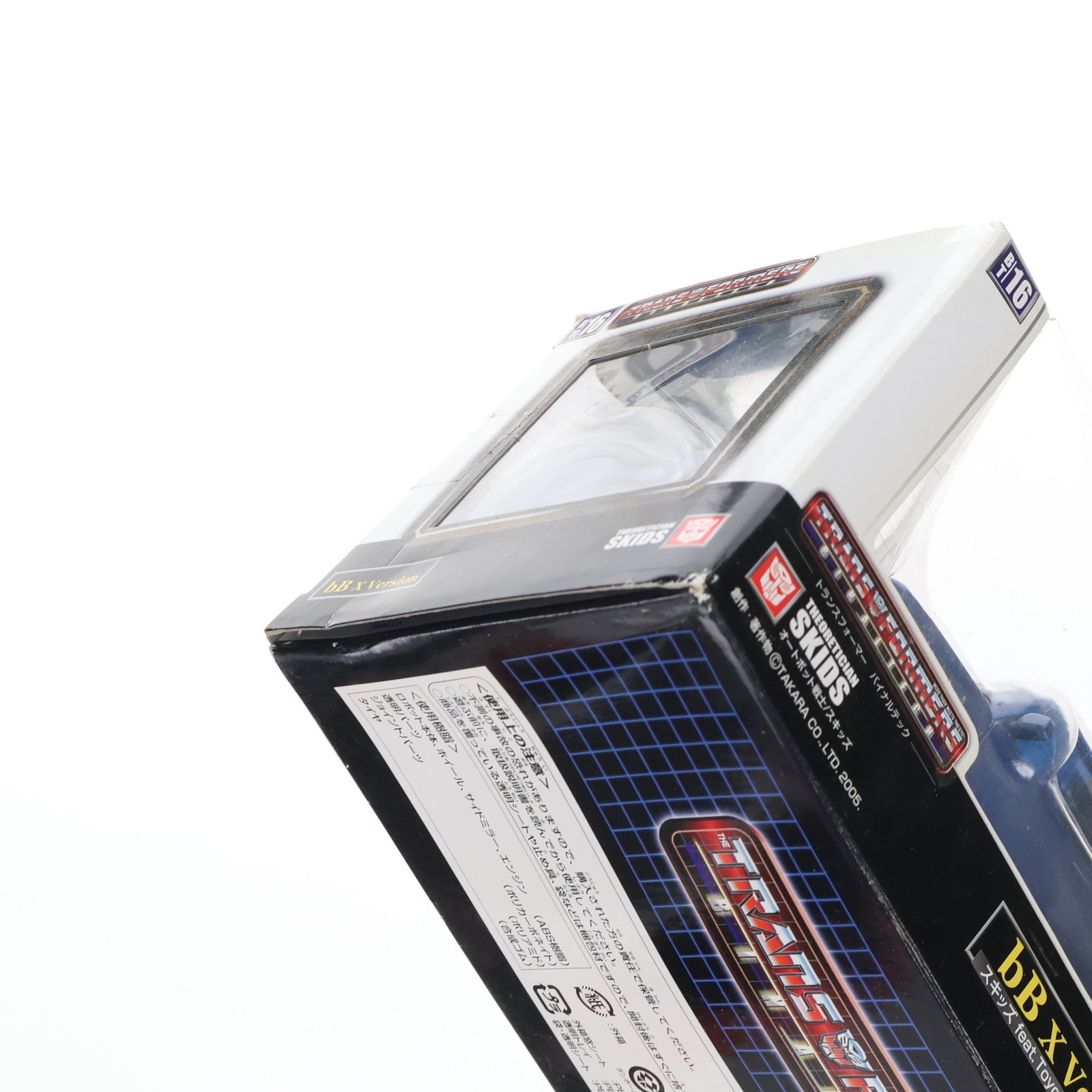 【中古即納】[TOY] トランスフォーマー バイナルテック BT-16 1/24 スキッズ feat.トヨタ bB X Version 完成トイ タカラ(20051119)