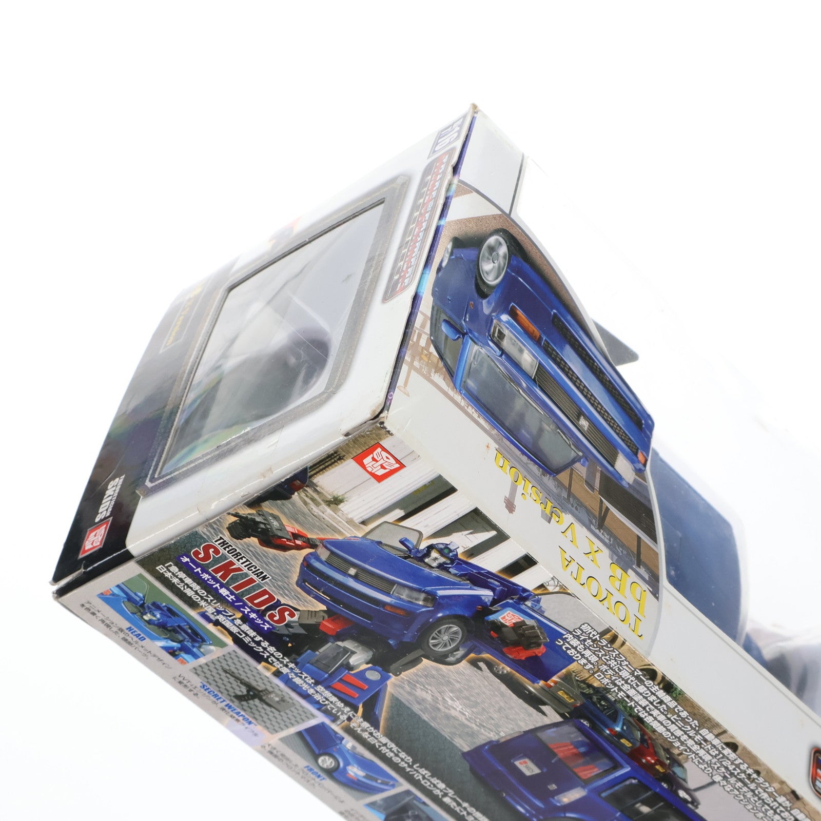 【中古即納】[TOY] トランスフォーマー バイナルテック BT-16 1/24 スキッズ feat.トヨタ bB X Version 完成トイ タカラ(20051119)