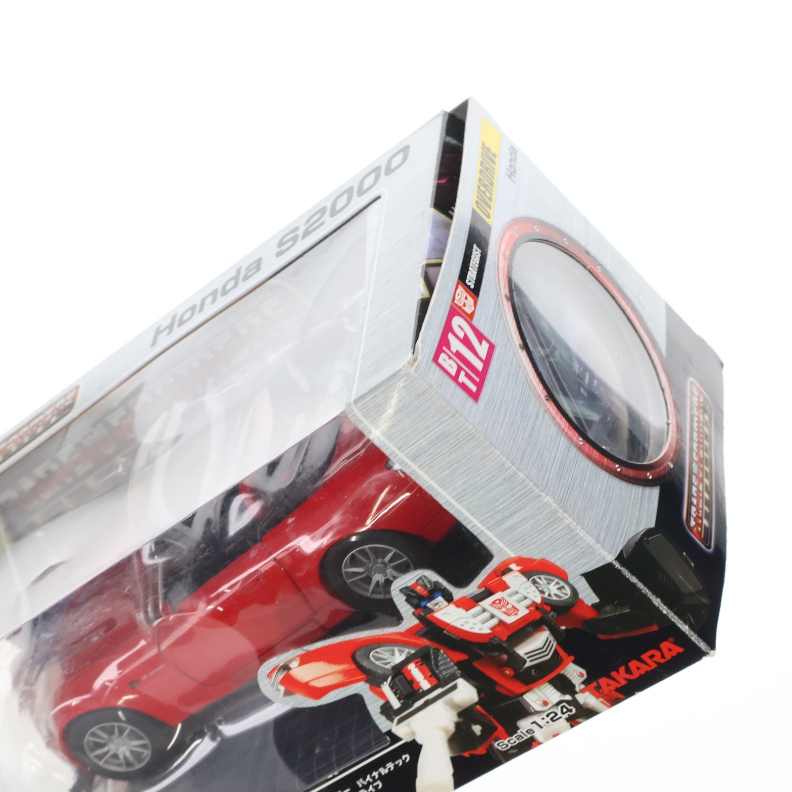 【中古即納】[TOY] トランスフォーマー バイナルテック BT-12 1/24 オーバードライブ feat. Honda S2000 完成トイ タカラ(20050331)