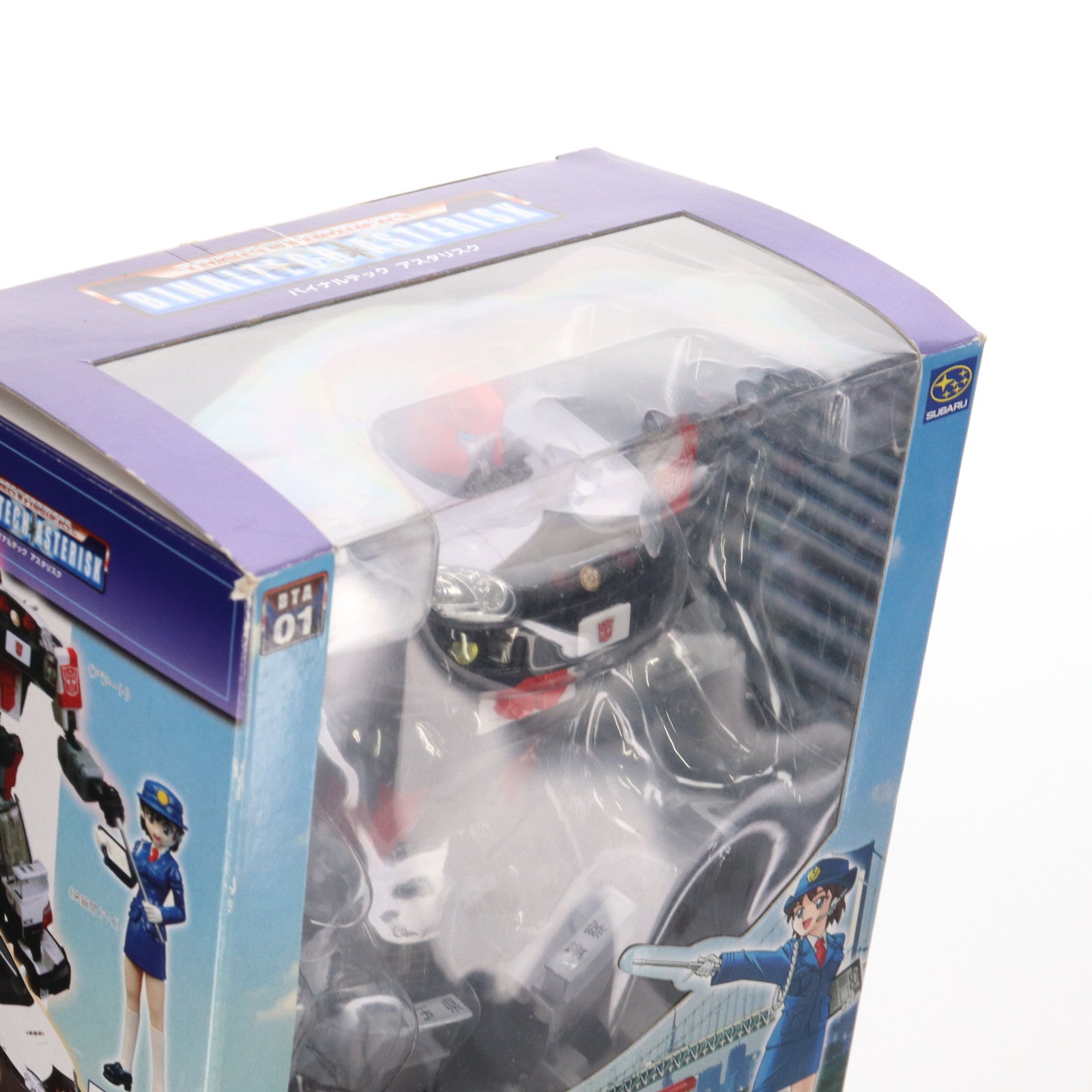 【中古即納】[TOY] トランスフォーマー バイナルテック アスタリスク BTA-01 アラート feat スバル インプレッサ WRX meets アイ 完成トイ タカラ(20050930)