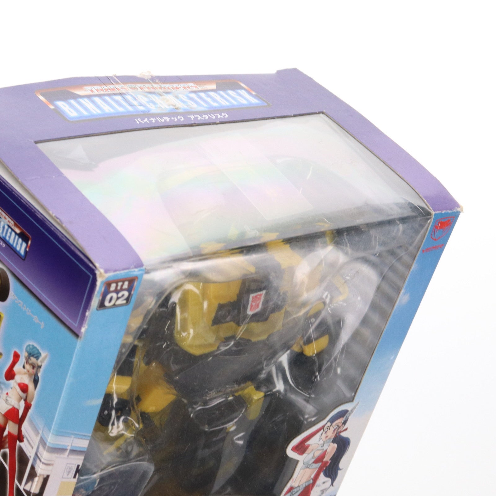 【中古即納】[TOY] トランスフォーマー バイナルテック アスタリスク BTA-02 1/24 サンストリーカー feat ダッジ バイパー meets ジュンコ 完成トイ タカラ(20050930)