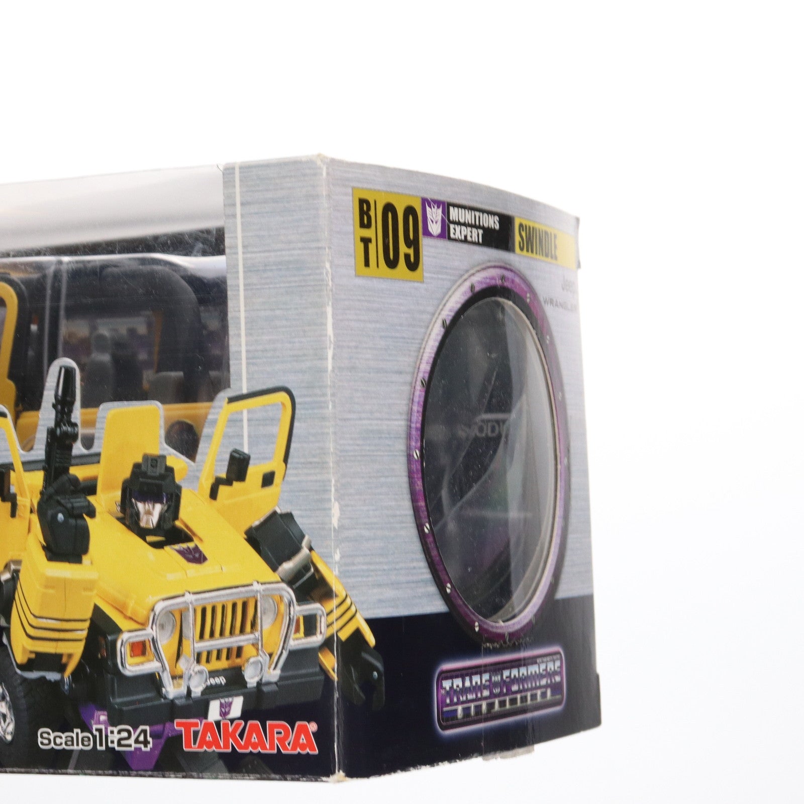 【中古即納】[TOY] トランスフォーマー バイナルテック BT-09 1/24 スィンドル feat.ジープ ラングラー 完成トイ タカラ(20041111)