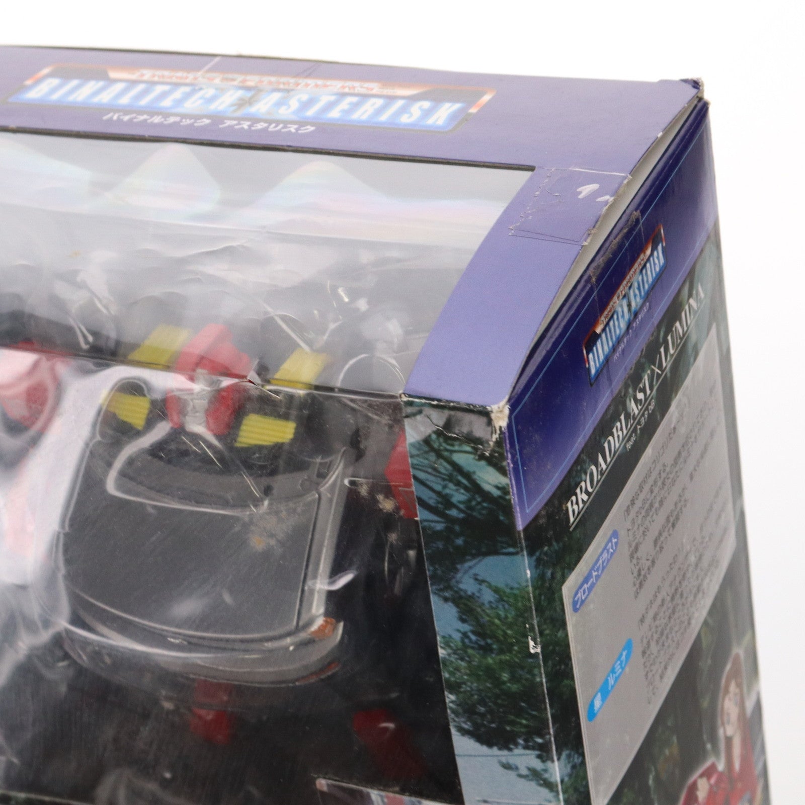 【中古即納】[TOY] トランスフォーマー バイナルテック アスタリスク BTA-03 1/24 ブロードブラスト feat トヨタ bB meets ルミナ 完成トイ タカラ(20051118)